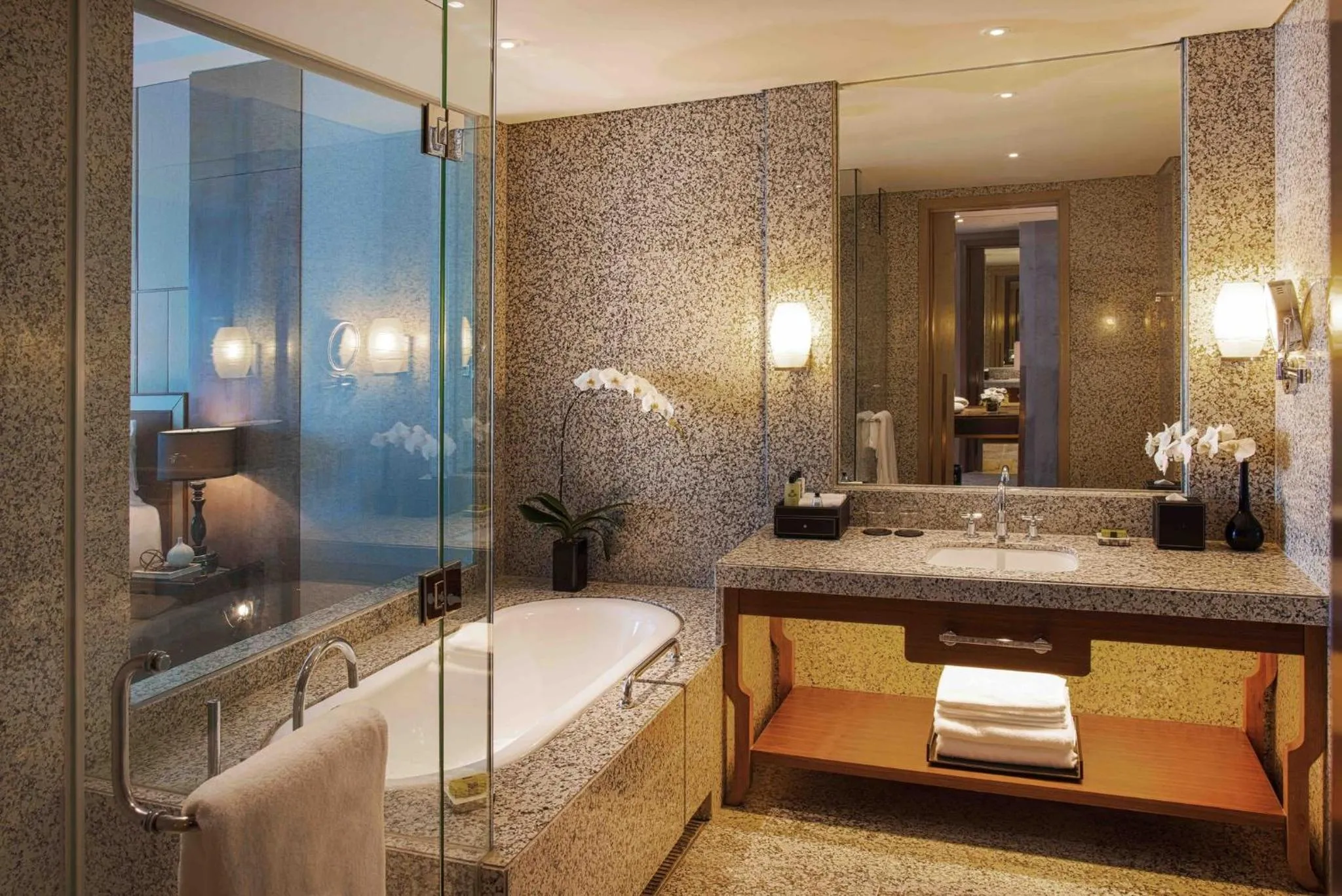 Bathroom in InterContinental Hanoi Landmark72 by IHG