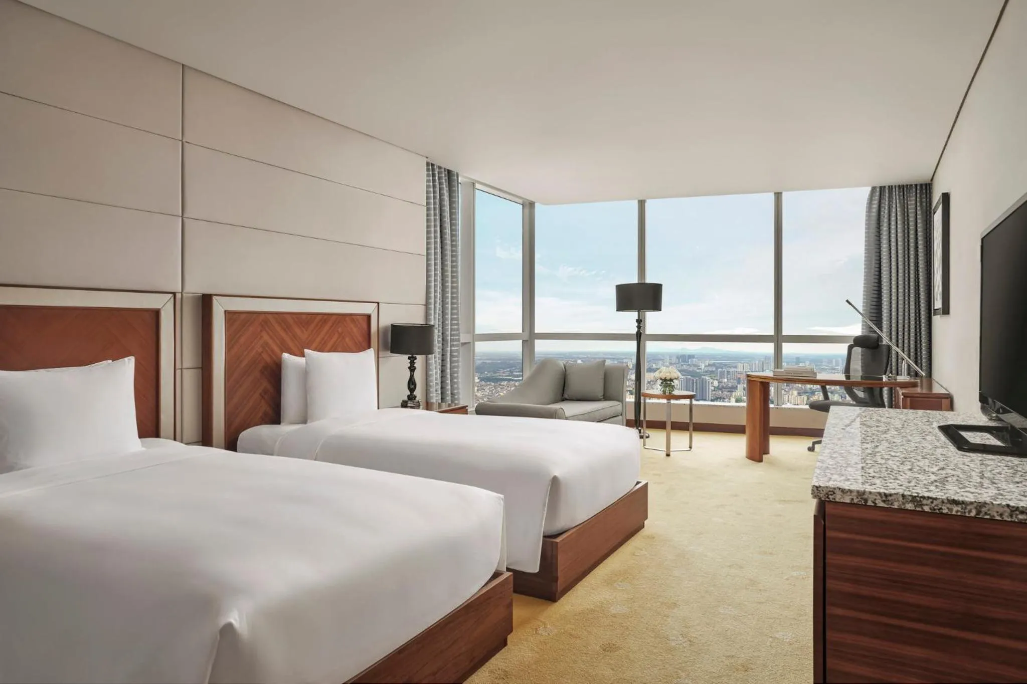 Photo of the whole room, Bed in InterContinental Hanoi Landmark72 by IHG