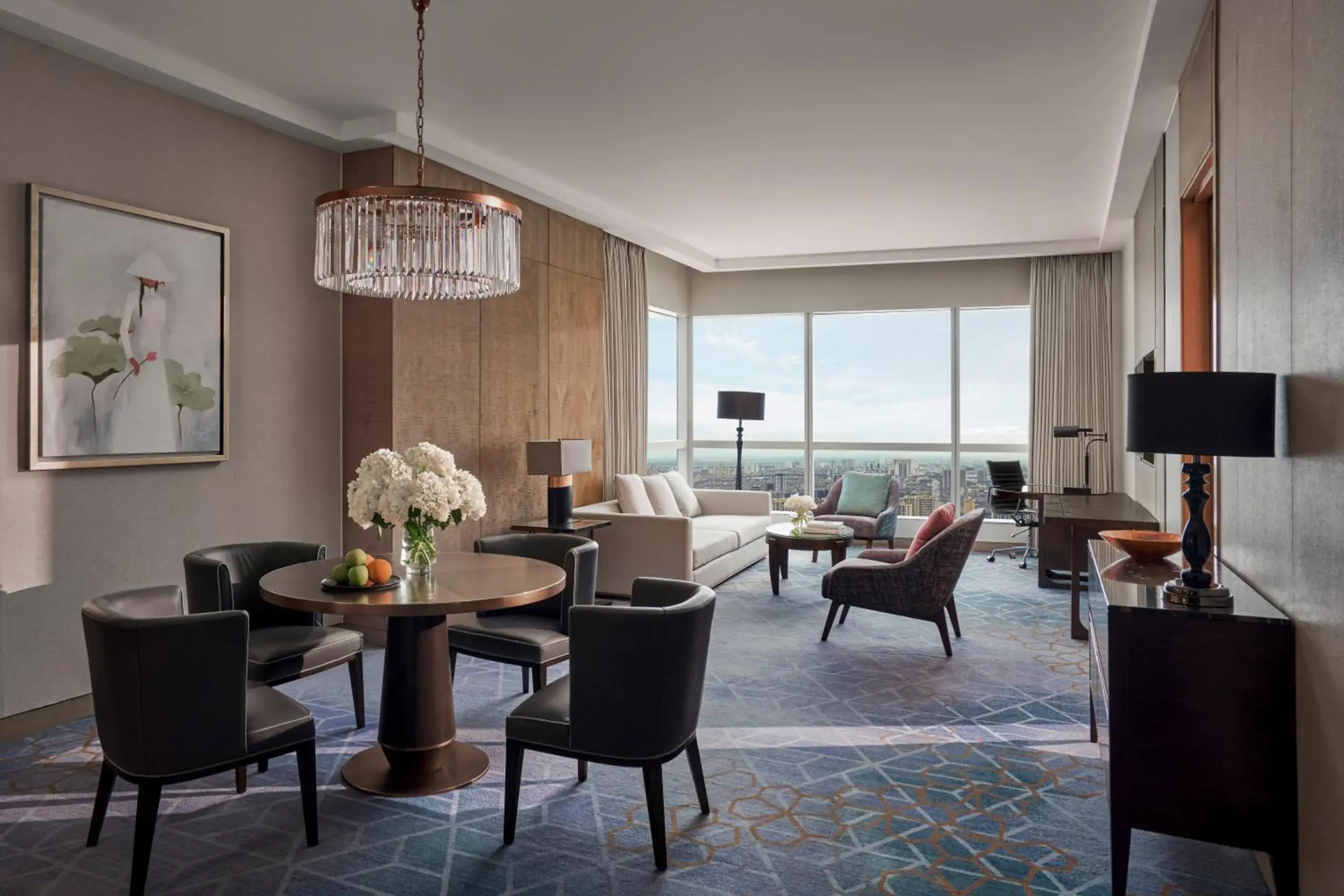 Living room in InterContinental Hanoi Landmark72 by IHG Living room in InterContinental Hanoi Landmark72 by IHG