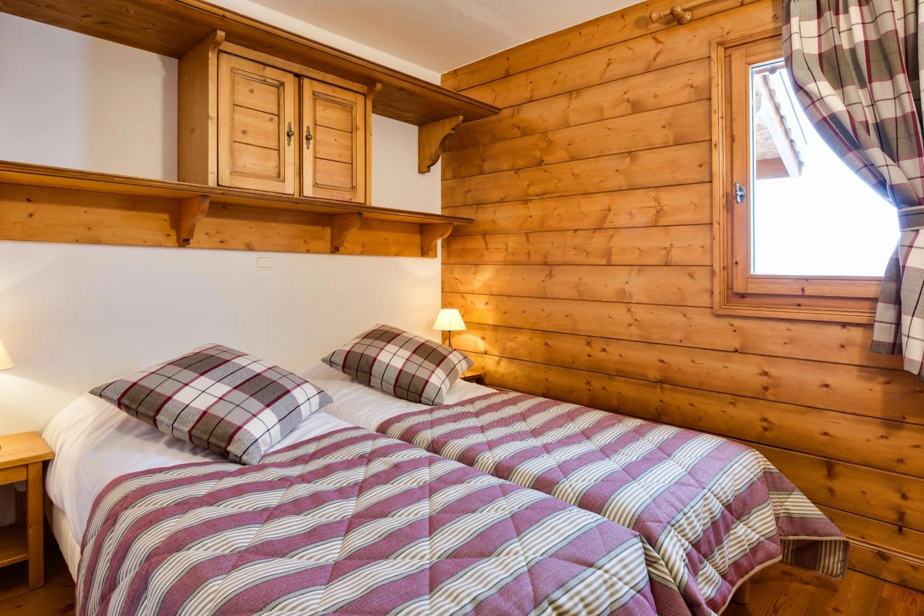 Bedroom, Bed in CGH Résidences & Spas Le Hameau Du Beaufortain