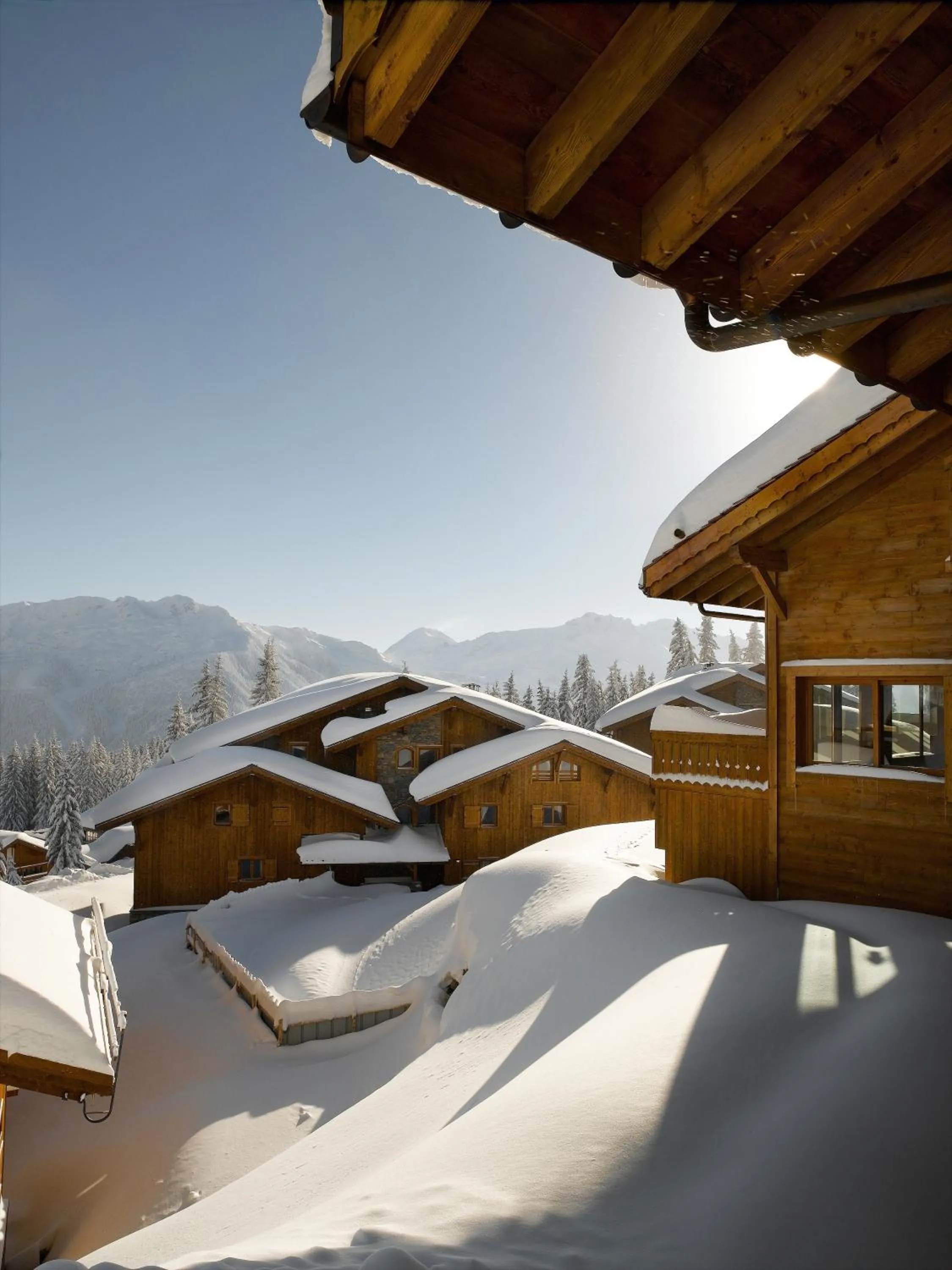 Property building in CGH Résidences & Spas Le Hameau Du Beaufortain