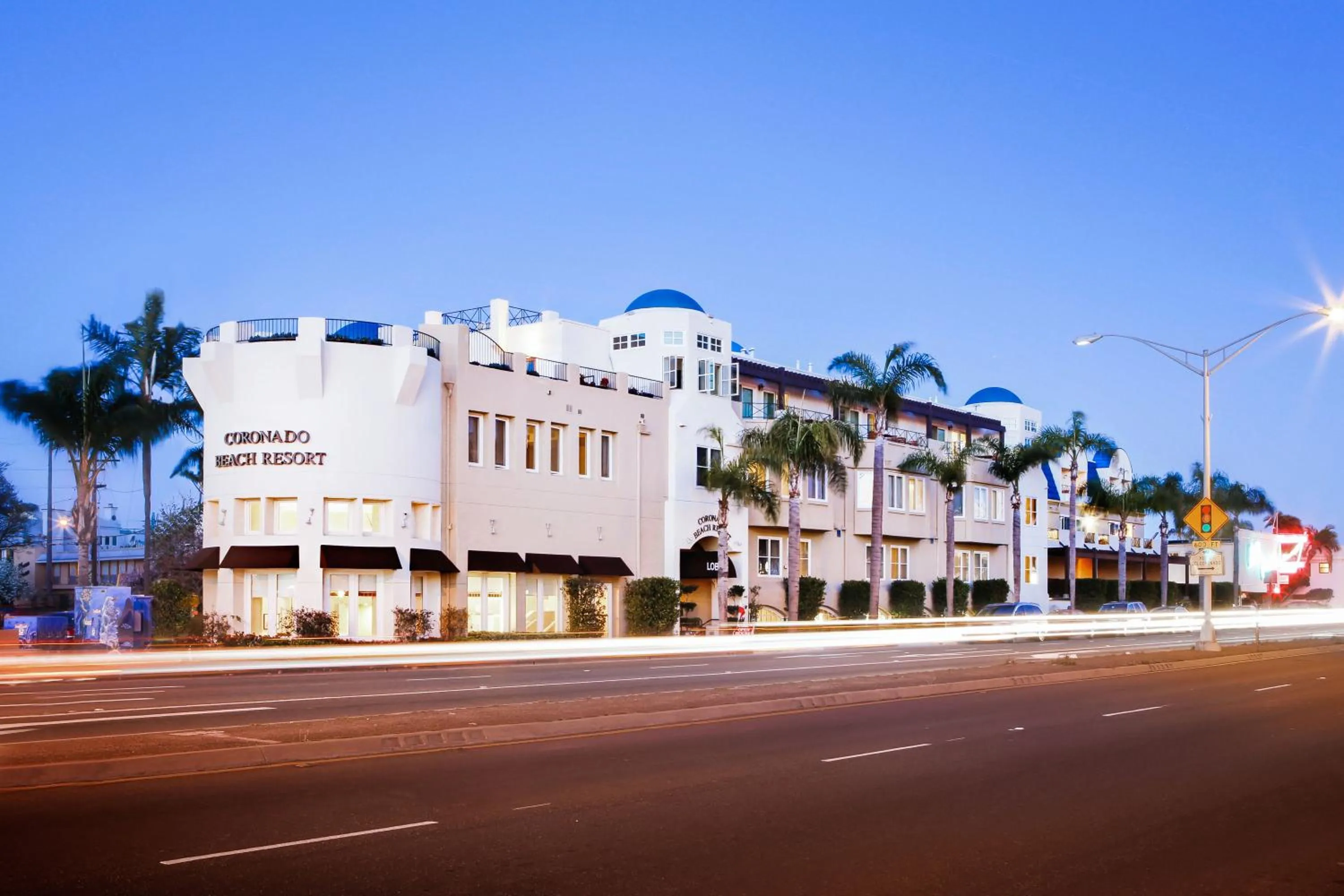 Facade/entrance in Coronado Beach Resort