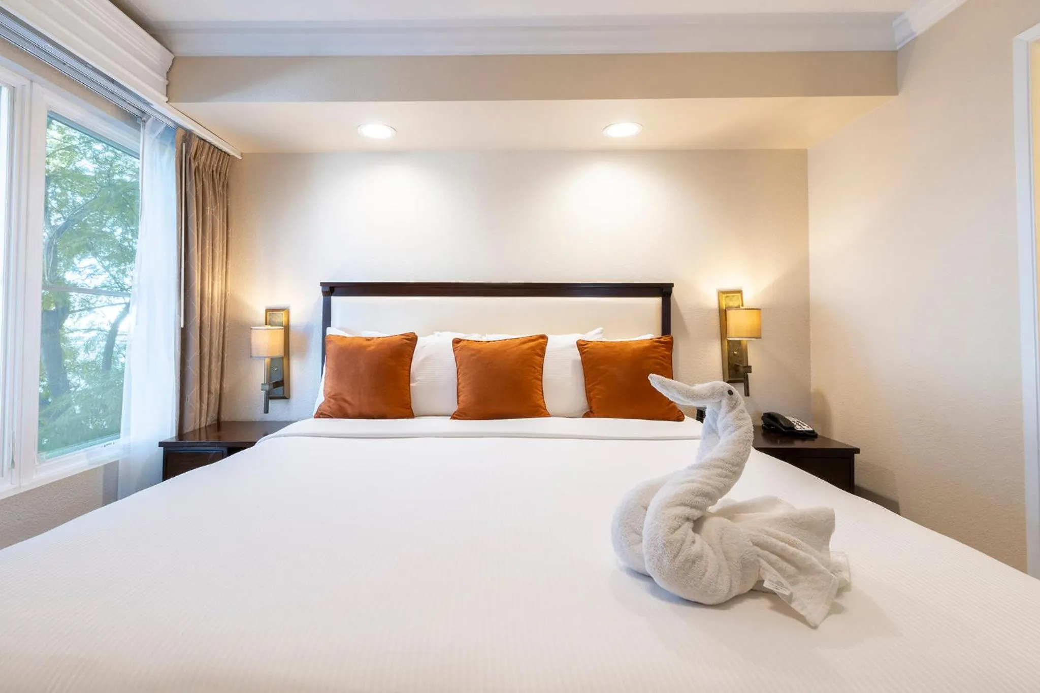 Bed in Coronado Beach Resort