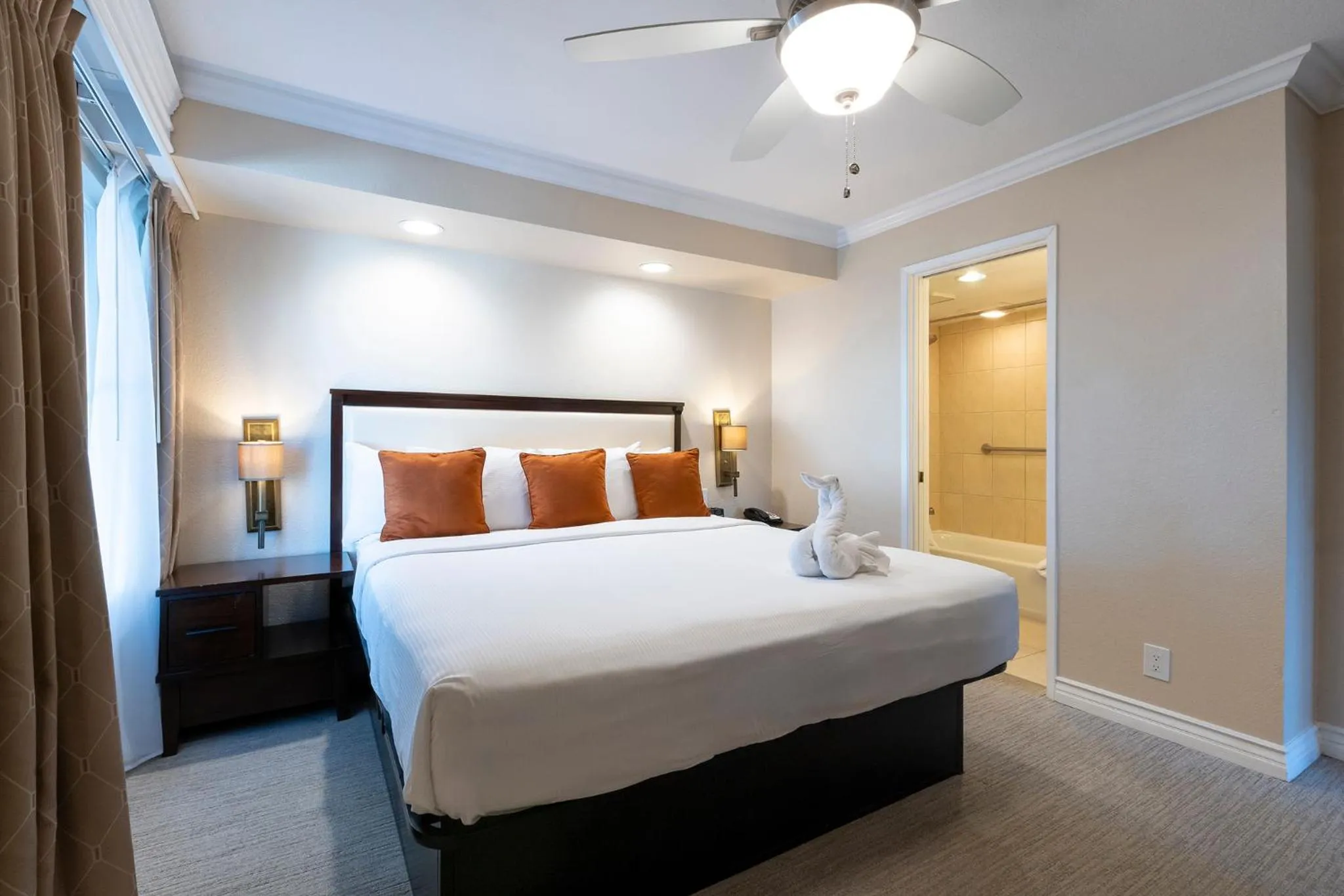 Bed in Coronado Beach Resort