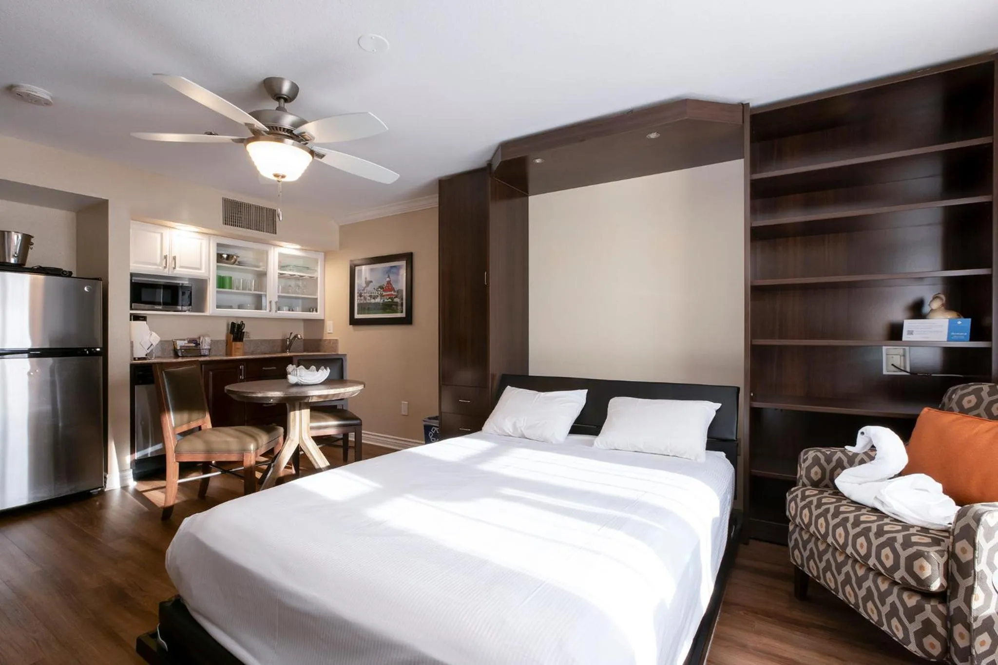 Bed in Coronado Beach Resort