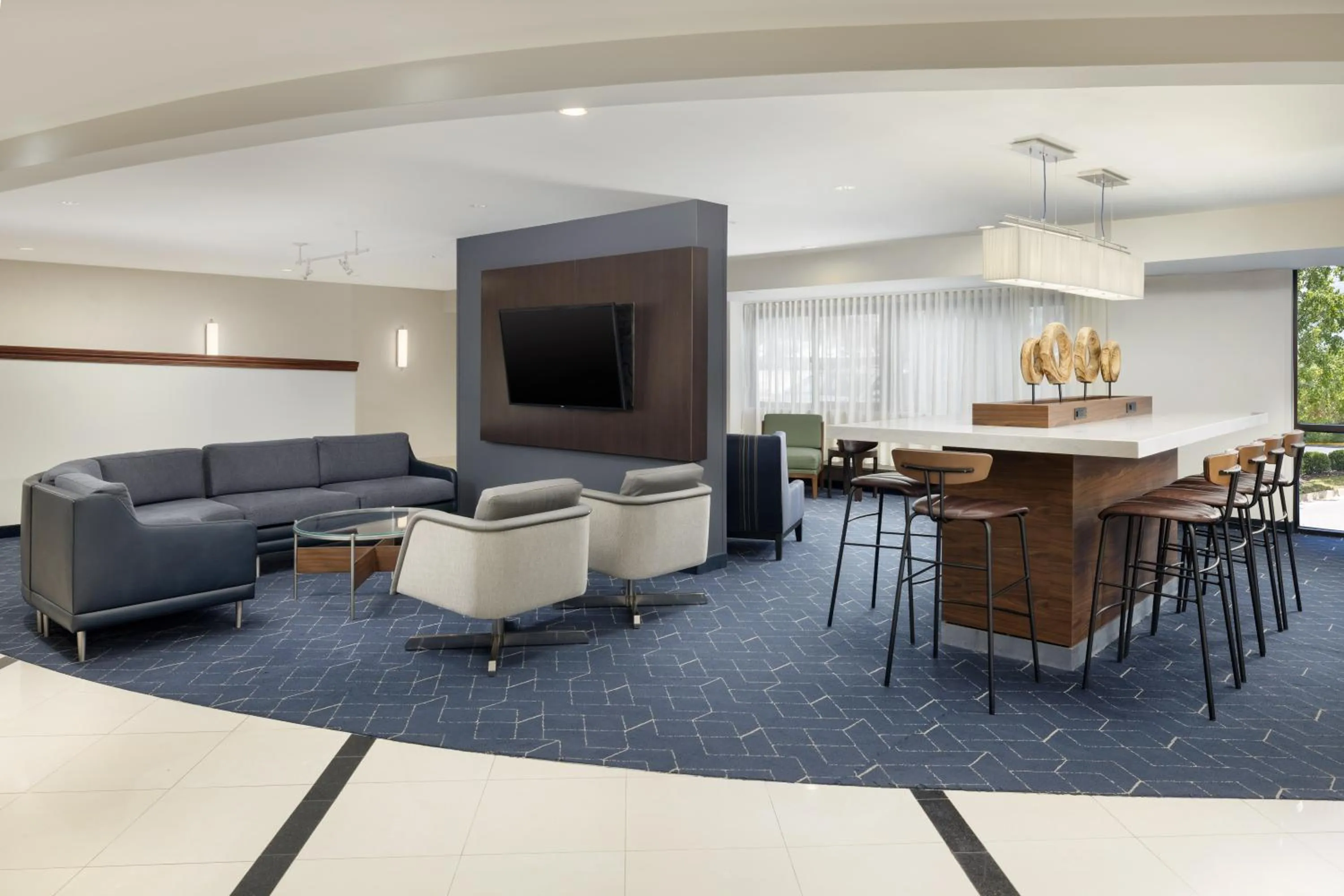 Lobby or reception in Courtyard by Marriott Montvale
