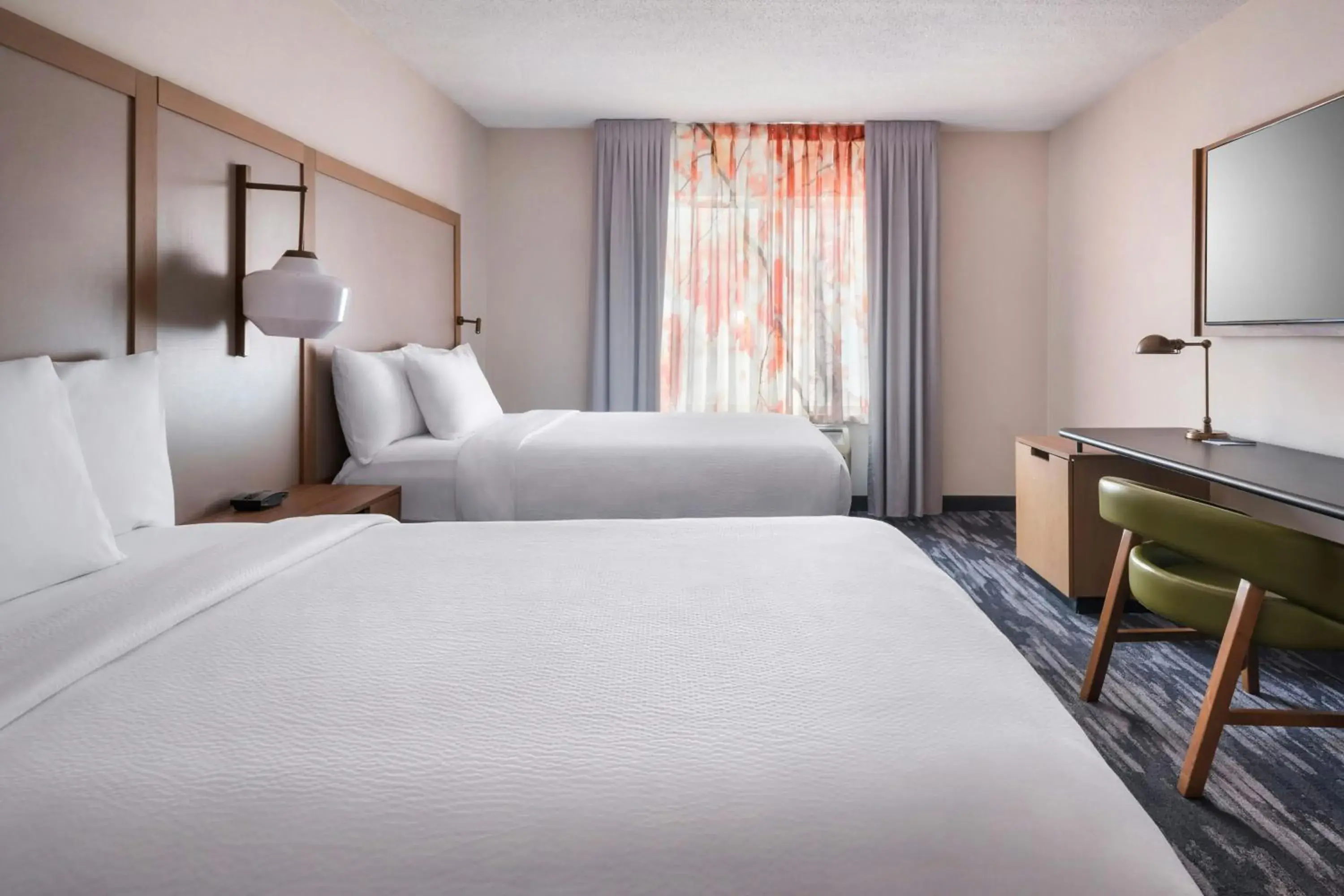 Double Room with Two Double Beds in Fairfield Inn & Suites Woodbridge Double Room with Two Double Beds in Fairfield Inn & Suites Woodbridge