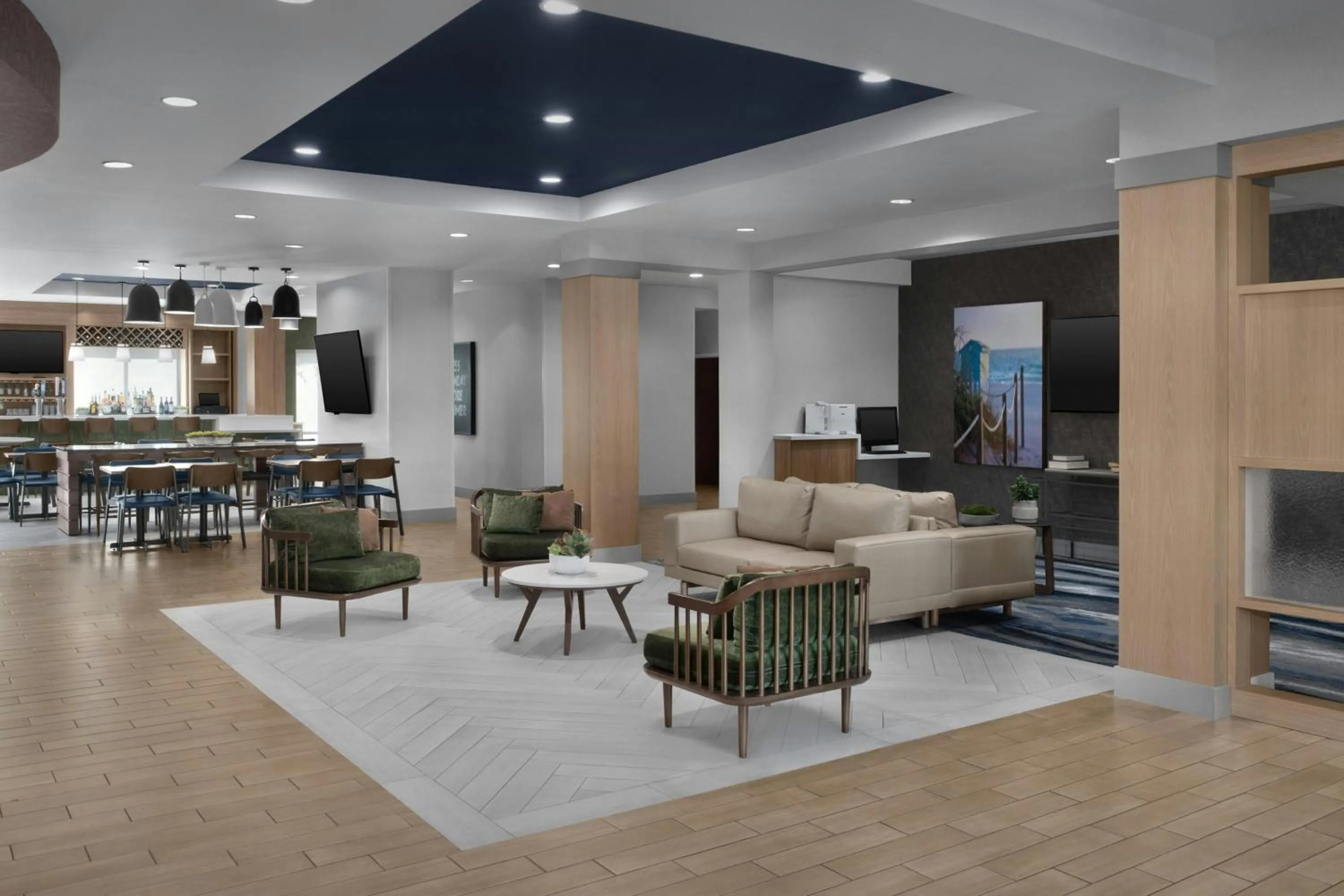 Lobby or reception in Fairfield Inn & Suites Fort Lauderdale Airport & Cruise Port