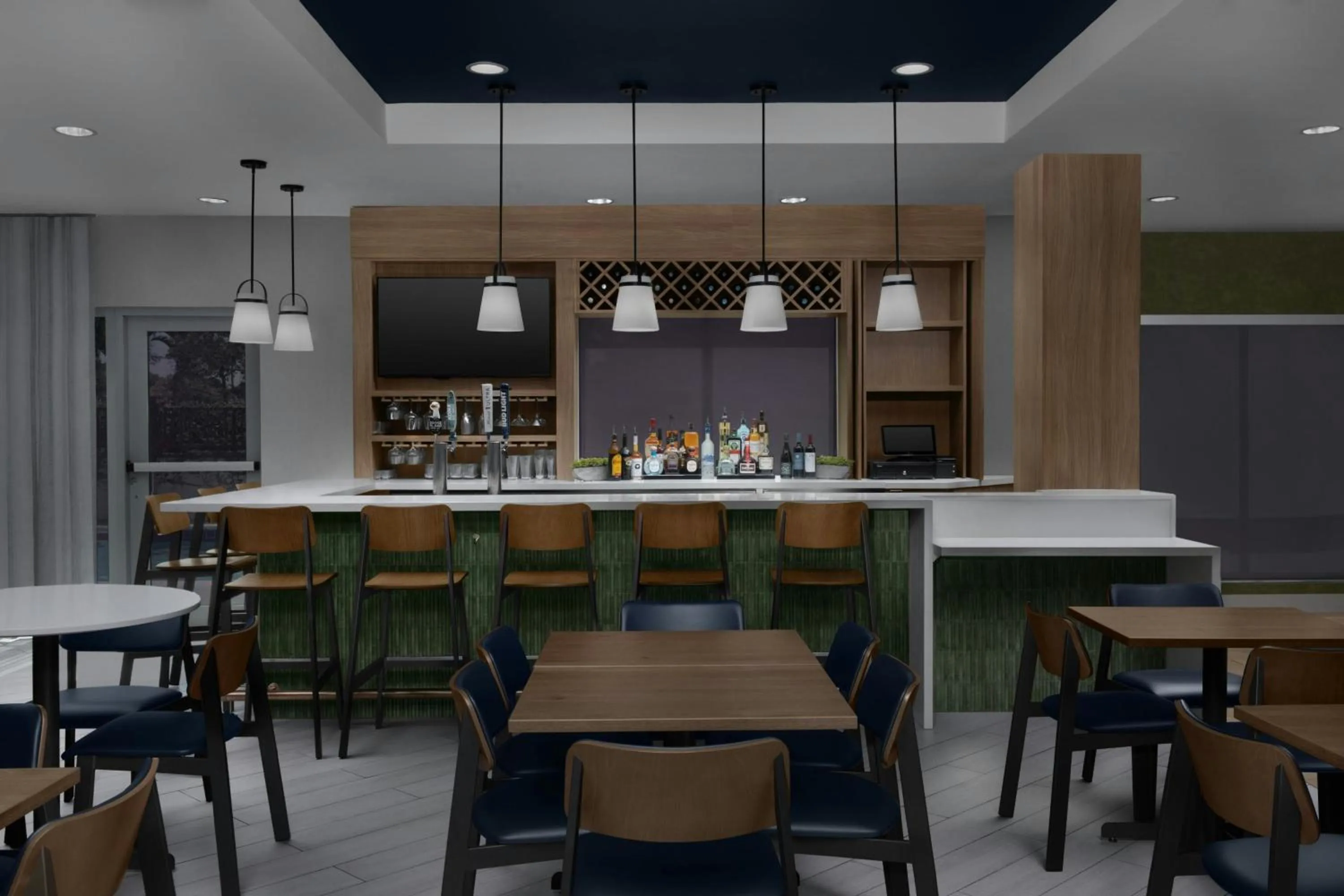 Lounge or bar in Fairfield Inn & Suites Fort Lauderdale Airport & Cruise Port