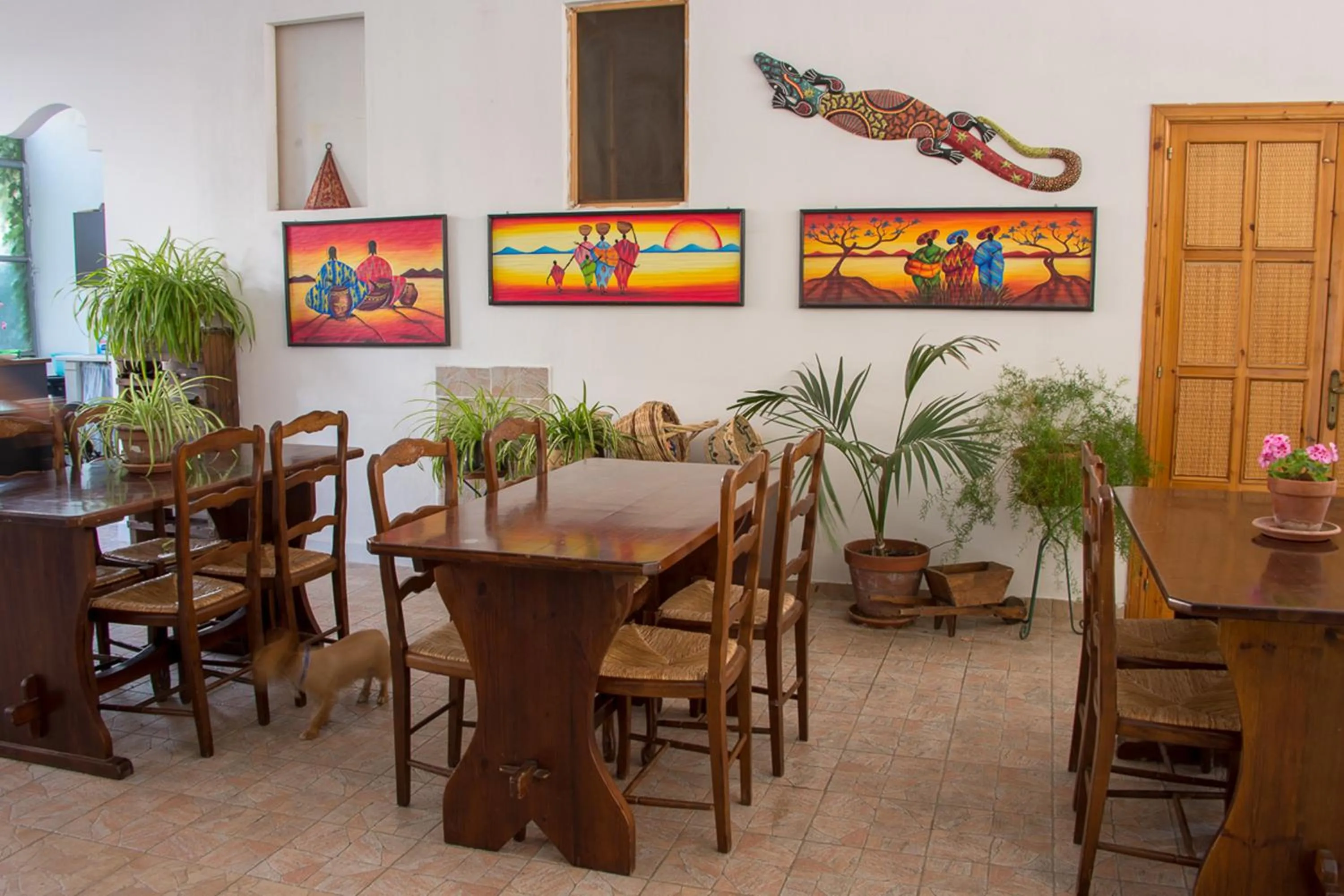 Communal lounge/ TV room in AL BORGO VACANZE B&B