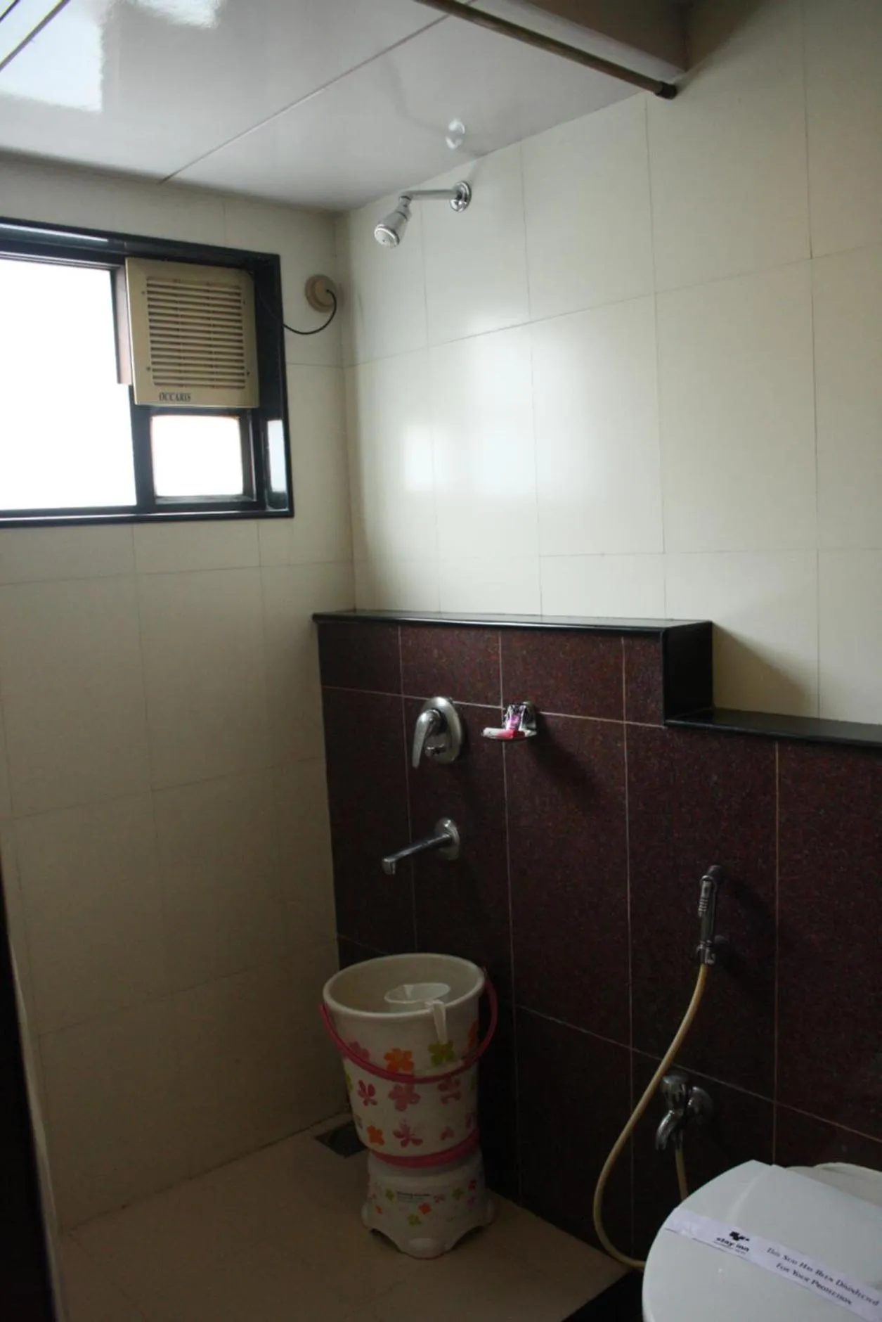 Shower in Hotel Stay Inn