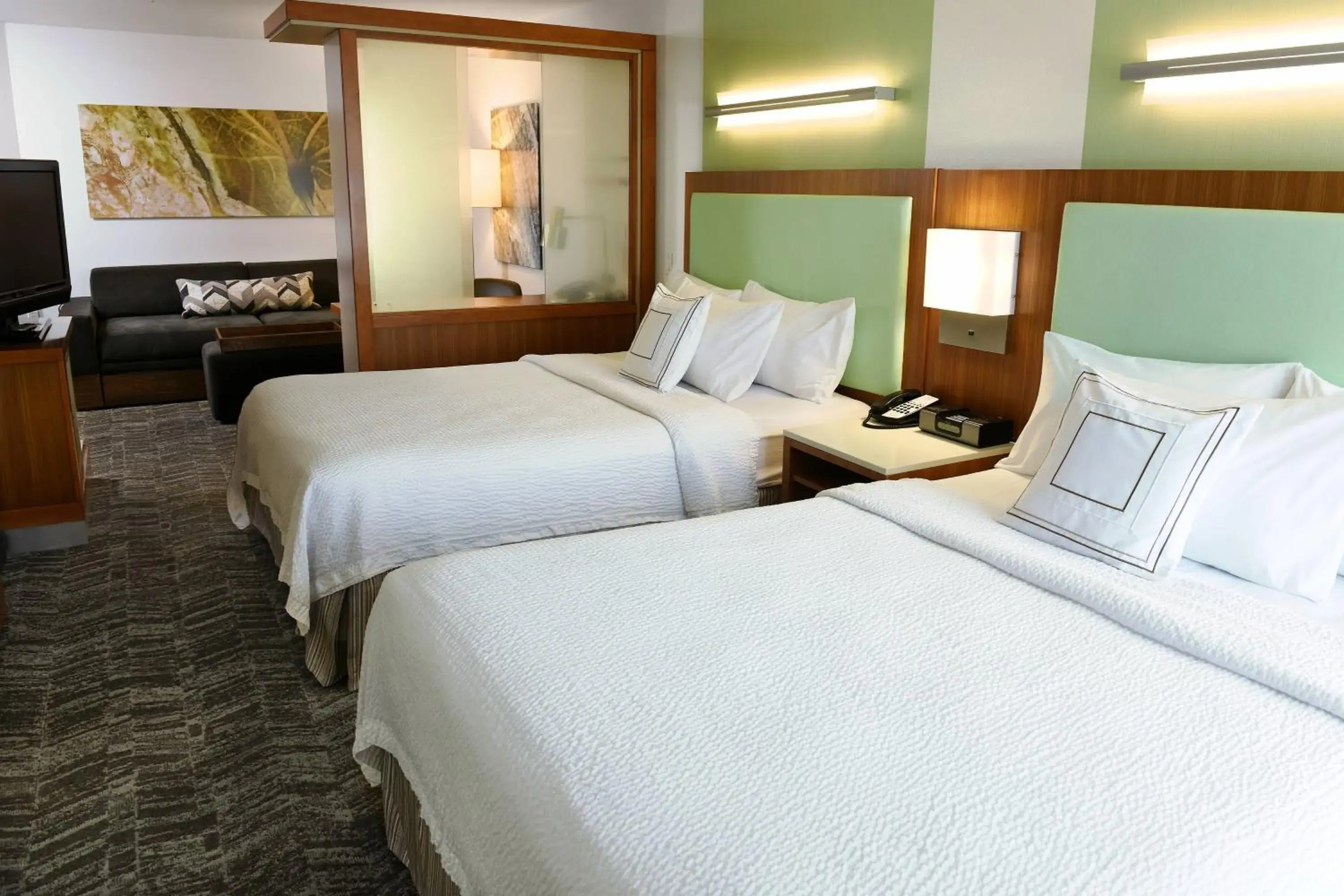 Queen Suite with Sofa Bed in SpringHill Suites by Marriott Sioux Falls Queen Suite with Sofa Bed in SpringHill Suites by Marriott Sioux Falls