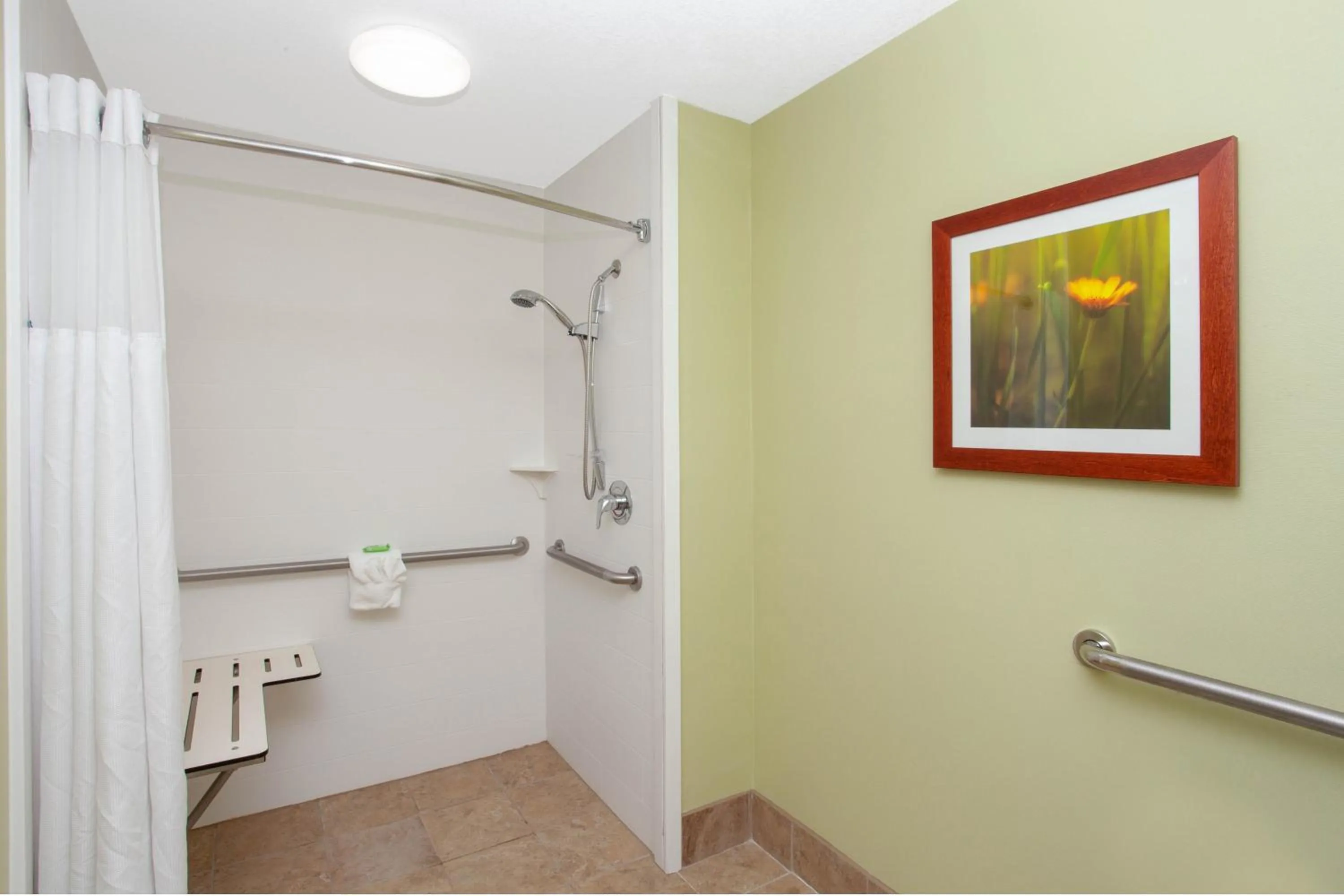 Shower in Wyndham Garden Fort Wayne