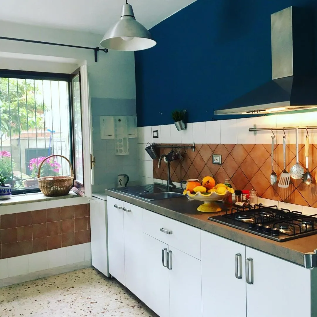 Kitchen or kitchenette in Casa Maria