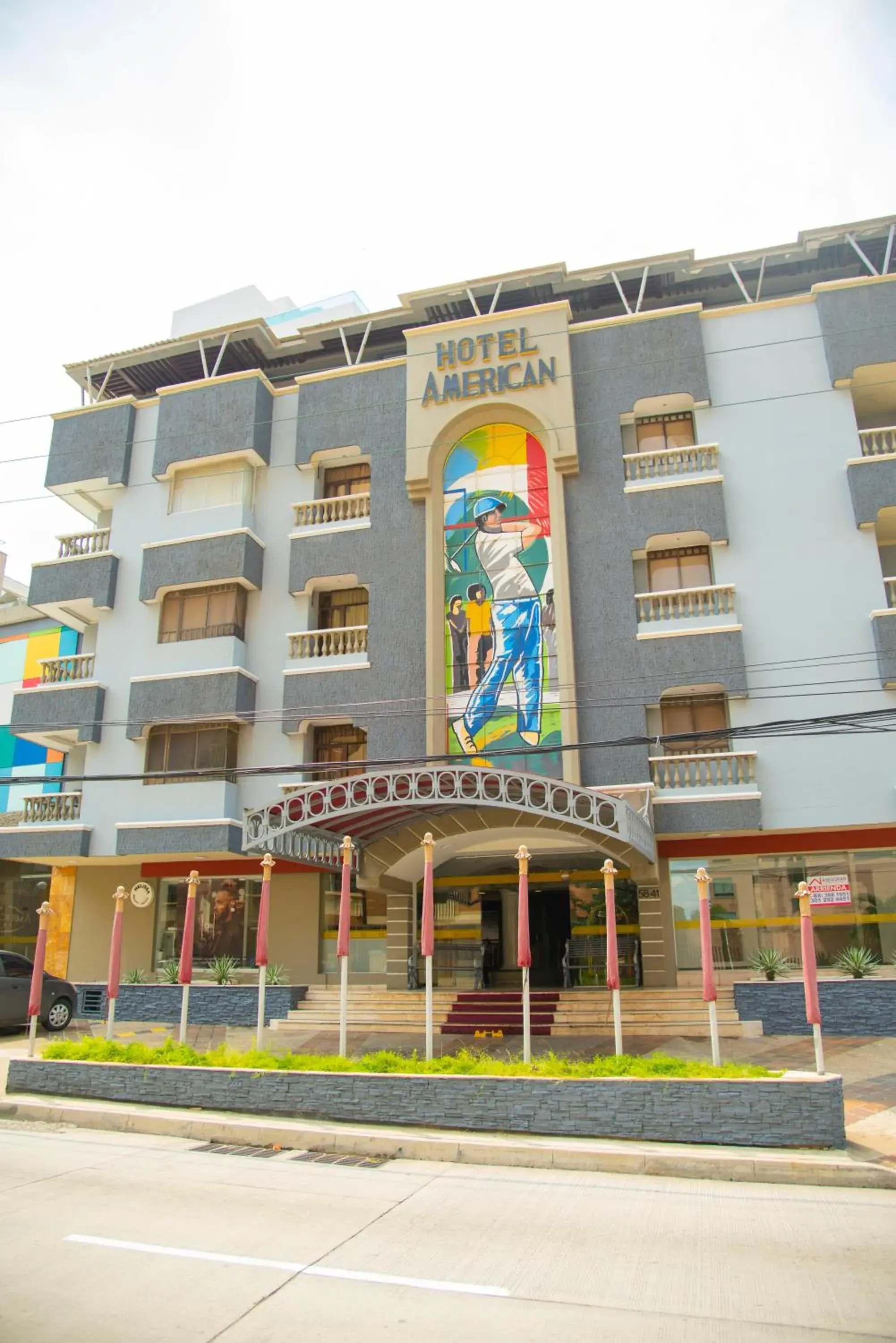 Property building in Hotel American Golf Property building in Hotel American Golf