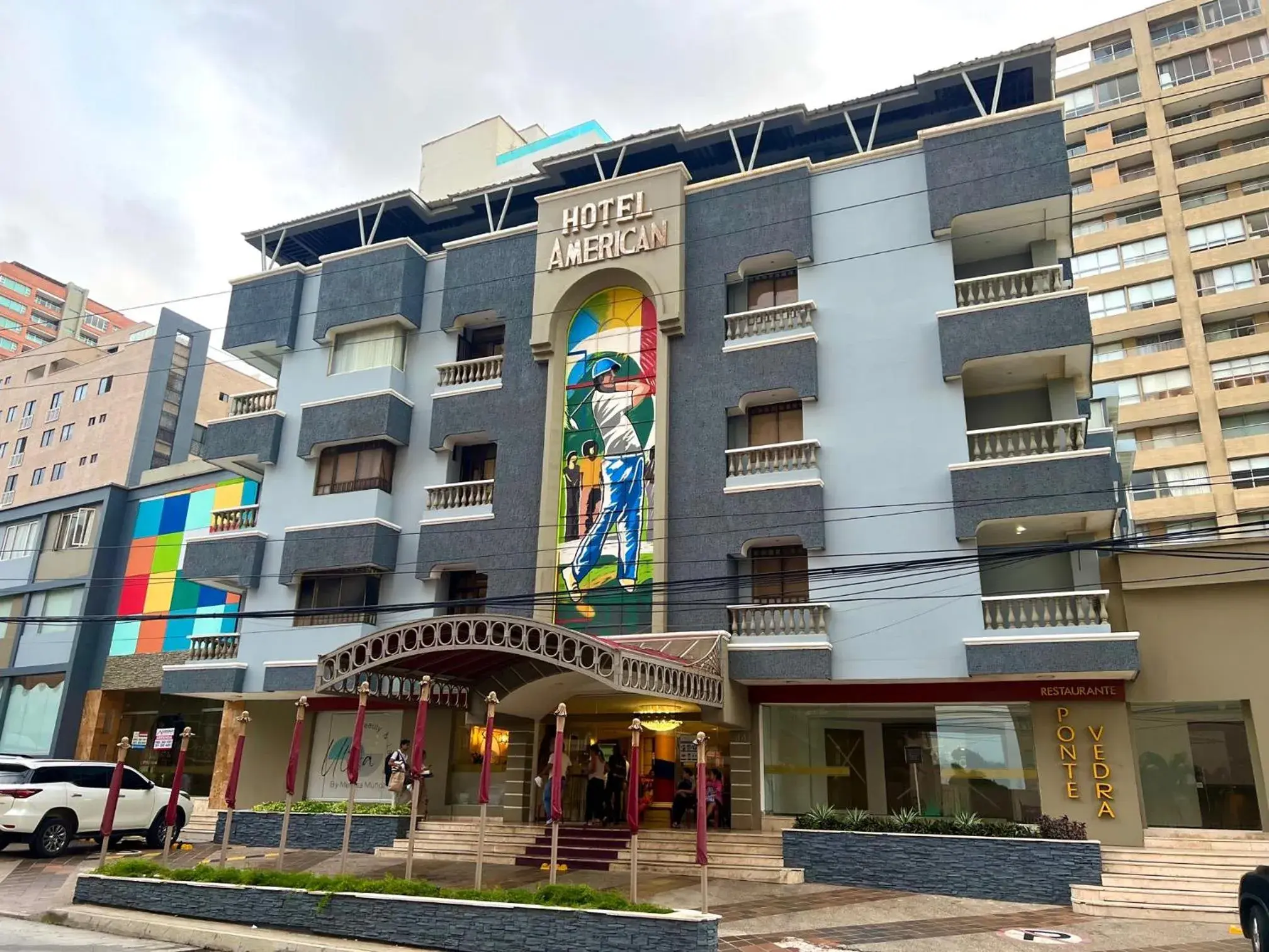 Property building in Hotel American Golf Property building in Hotel American Golf