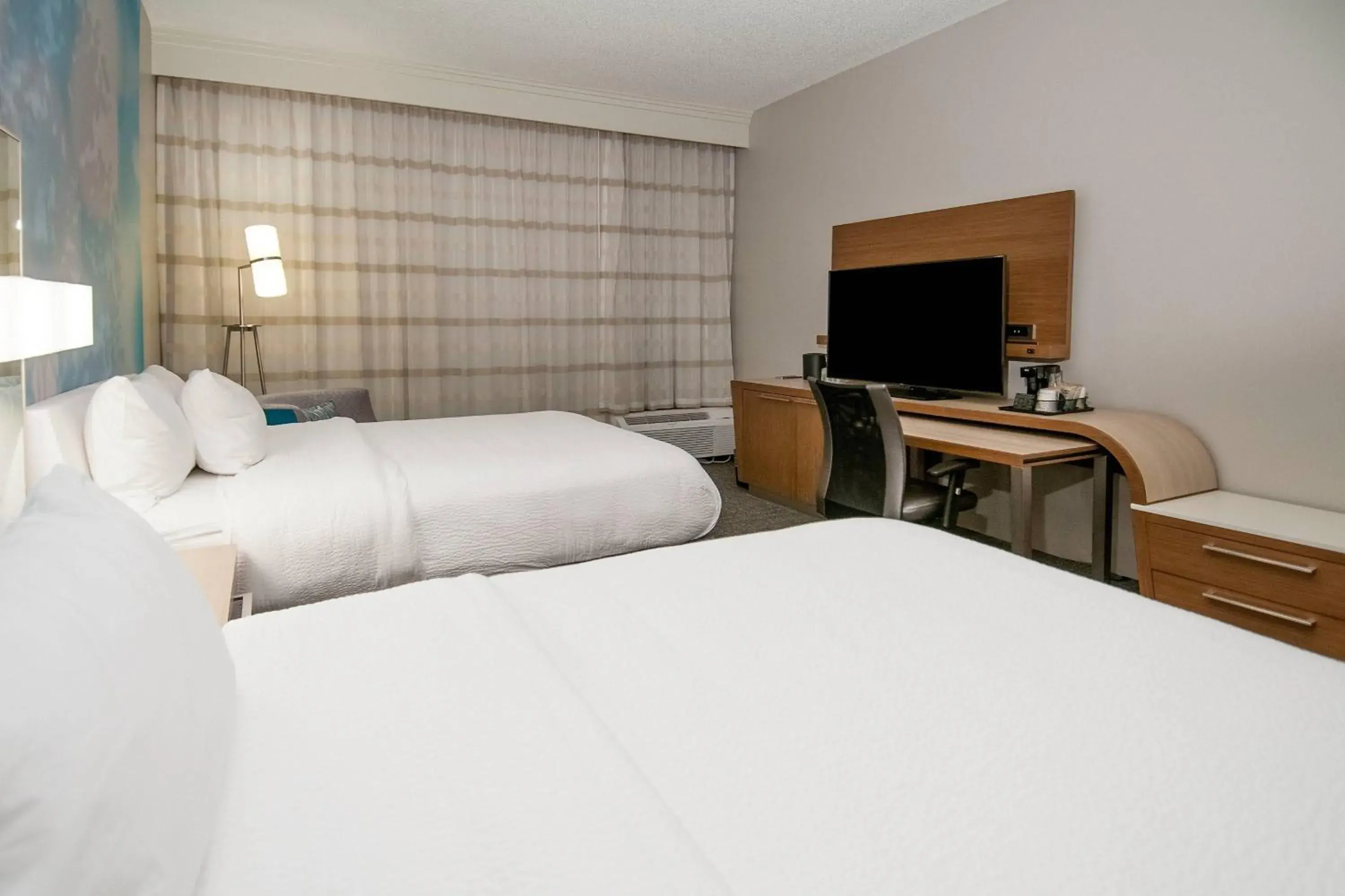 Double Room with Two Double Beds in Courtyard by Marriott Bentonville Double Room with Two Double Beds in Courtyard by Marriott Bentonville