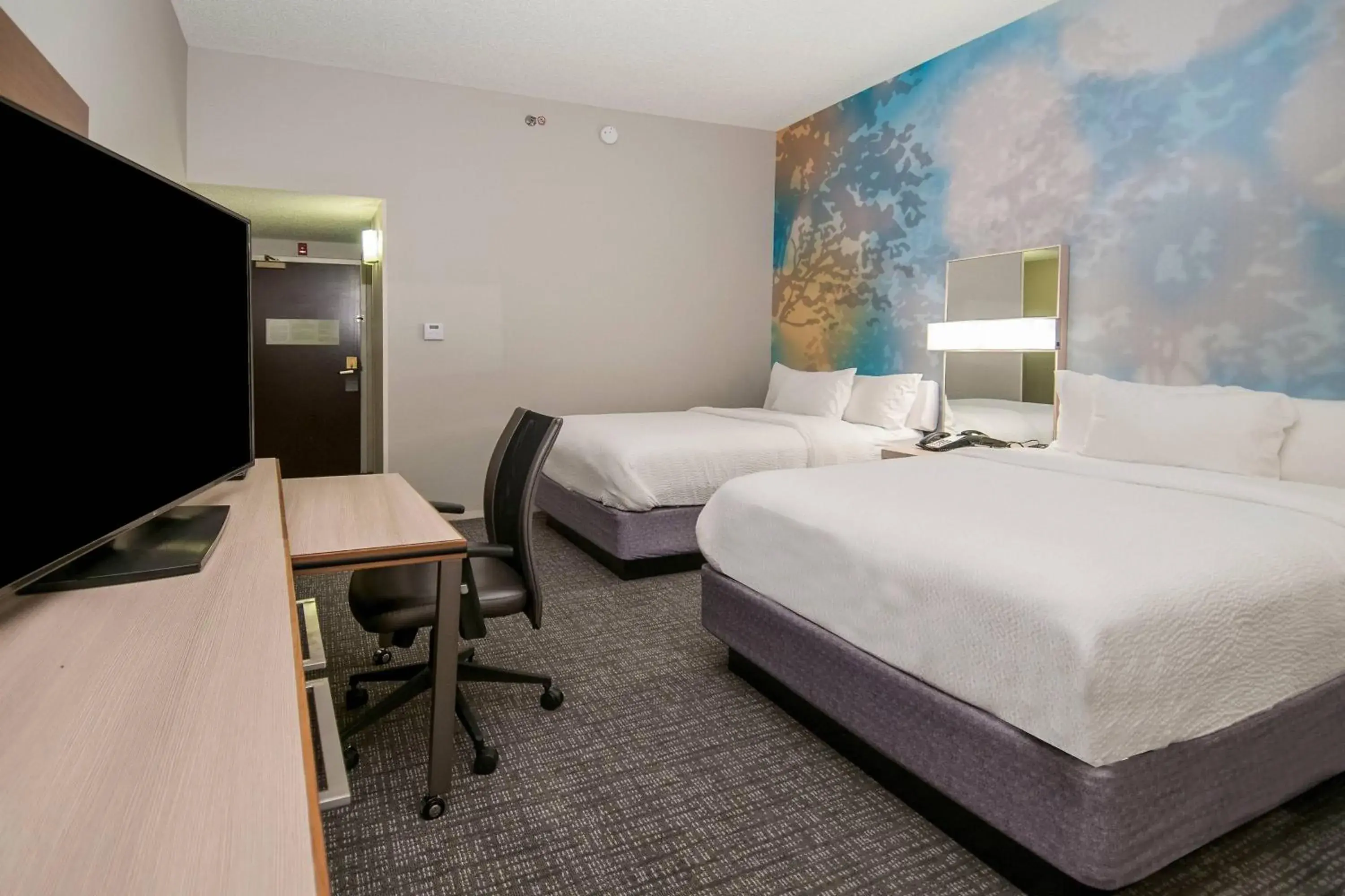 Double Room with Two Double Beds and Adapted Tub - Mobility Accessible in Courtyard by Marriott Bentonville Double Room with Two Double Beds and Adapted Tub - Mobility Accessible in Courtyard by Marriott Bentonville