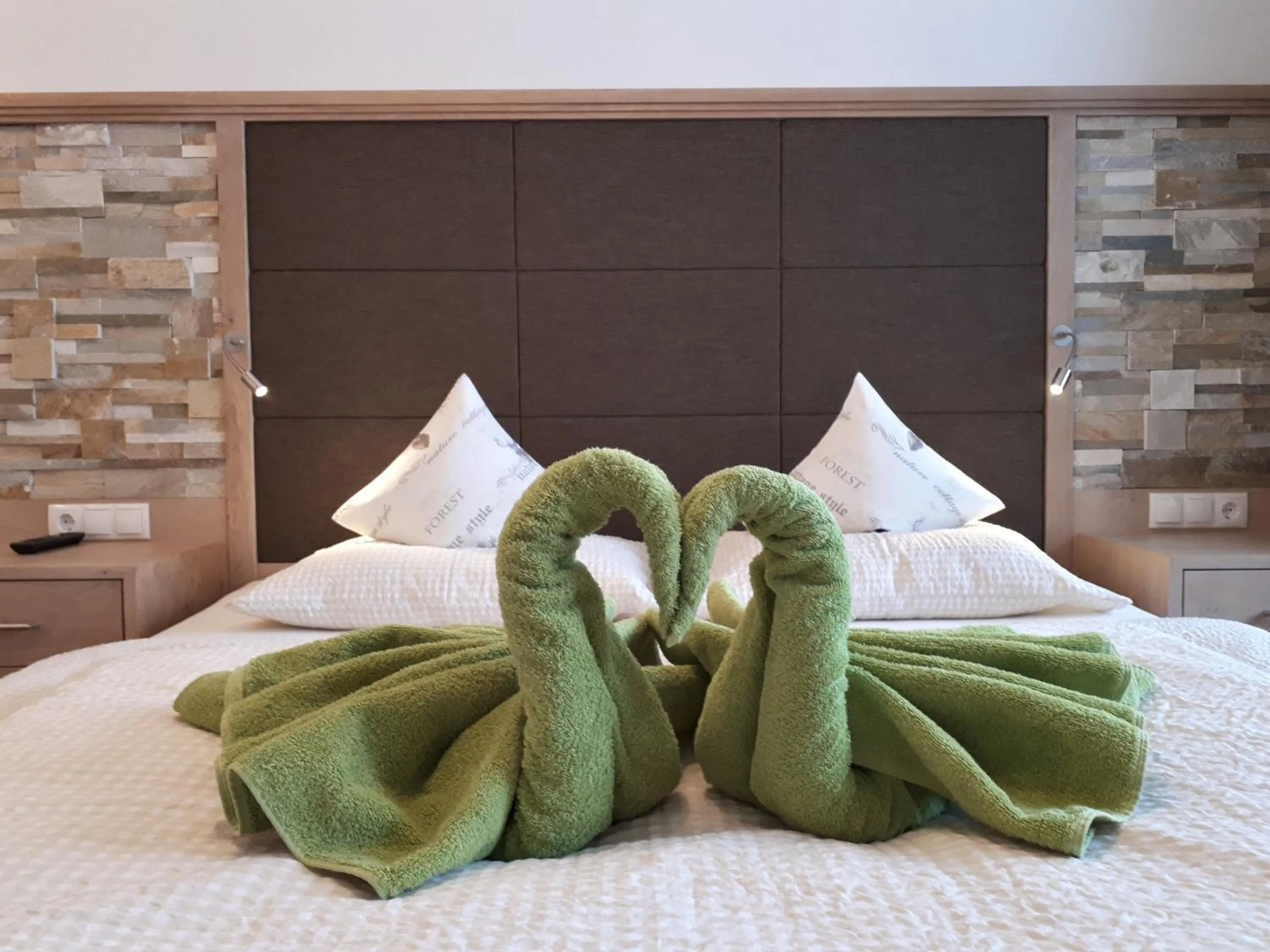 Bed in Apartment Sonnwend