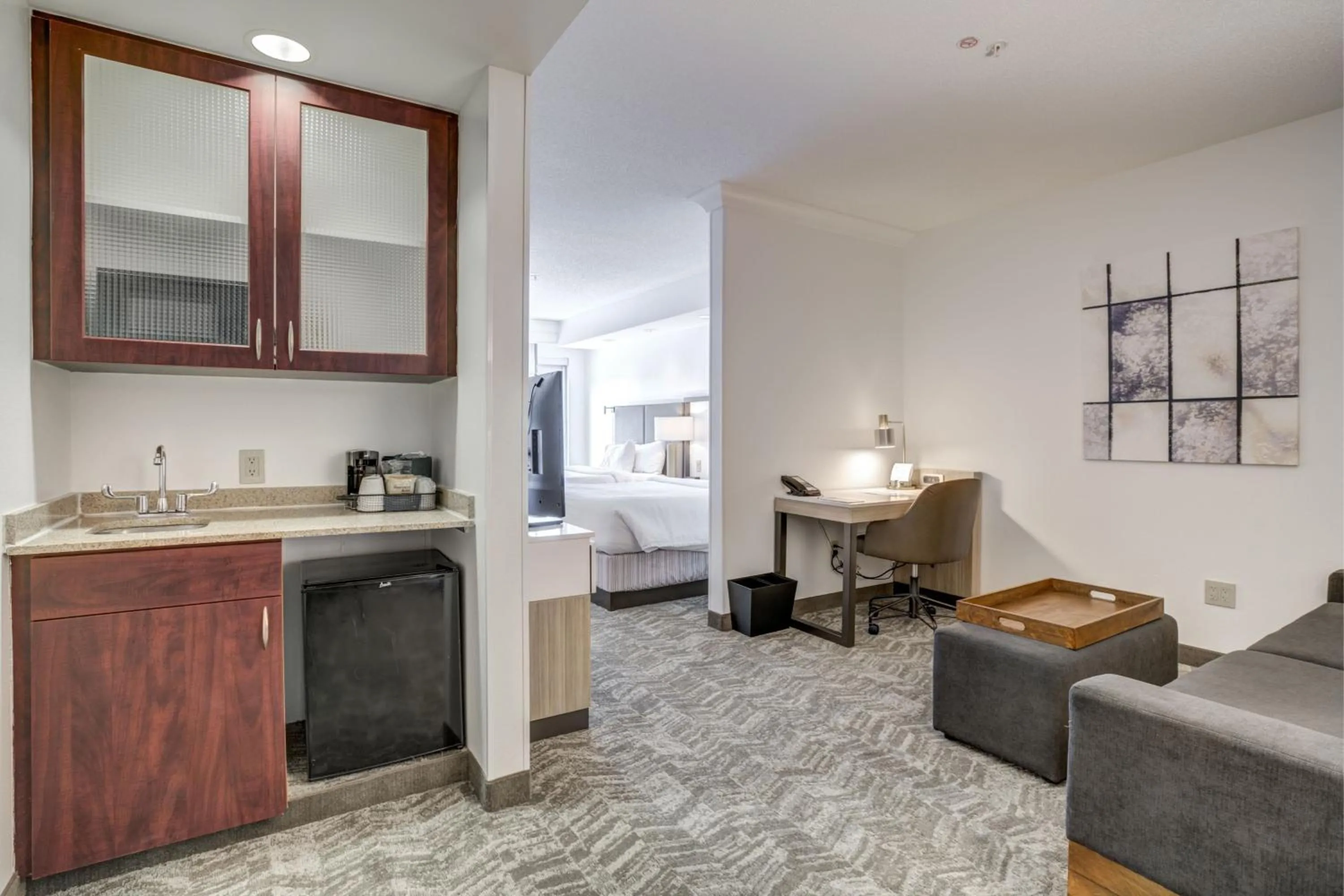 Living room in SpringHill Suites Gainesville