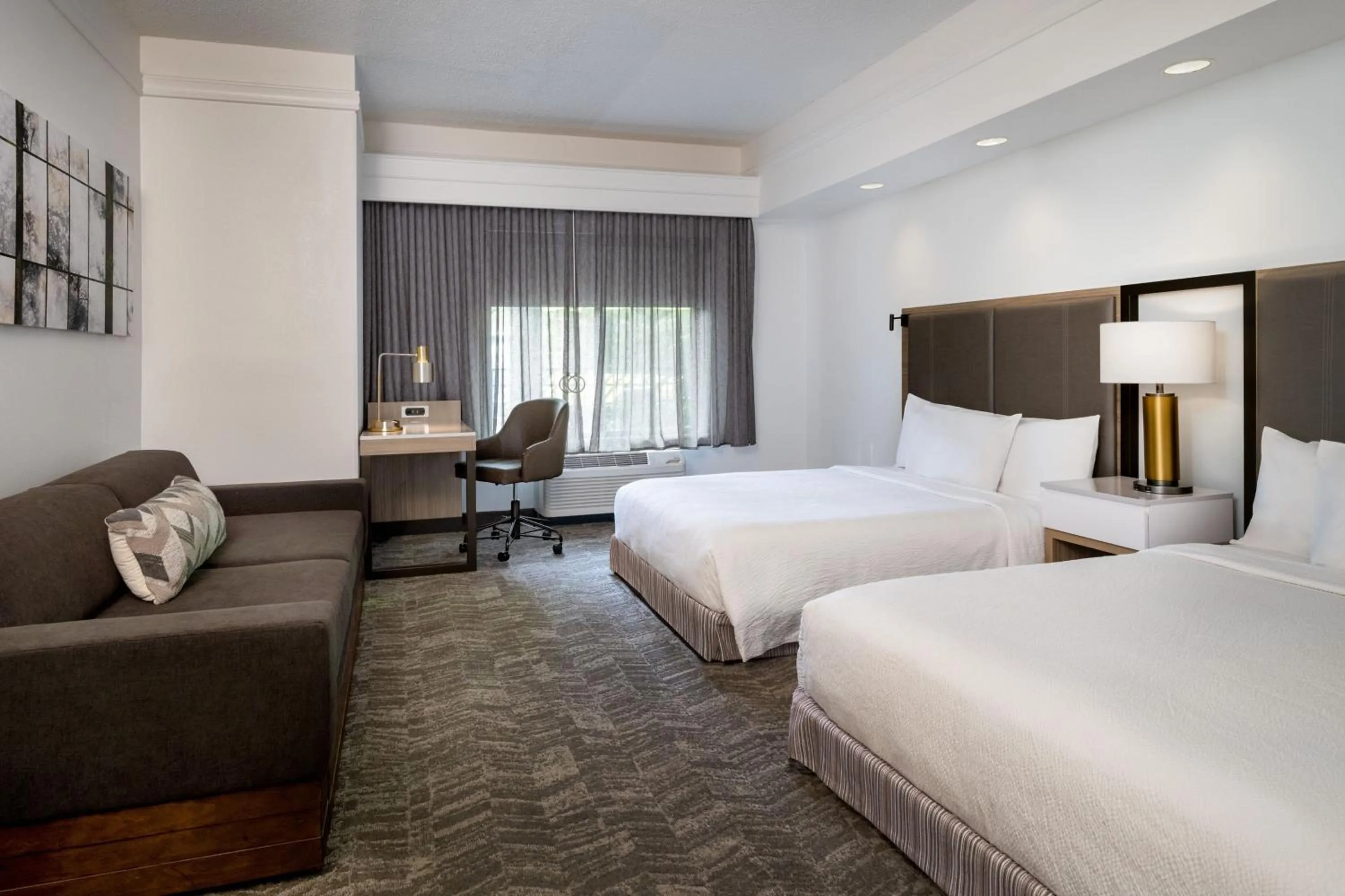 Photo of the whole room, Bed in SpringHill Suites Gainesville