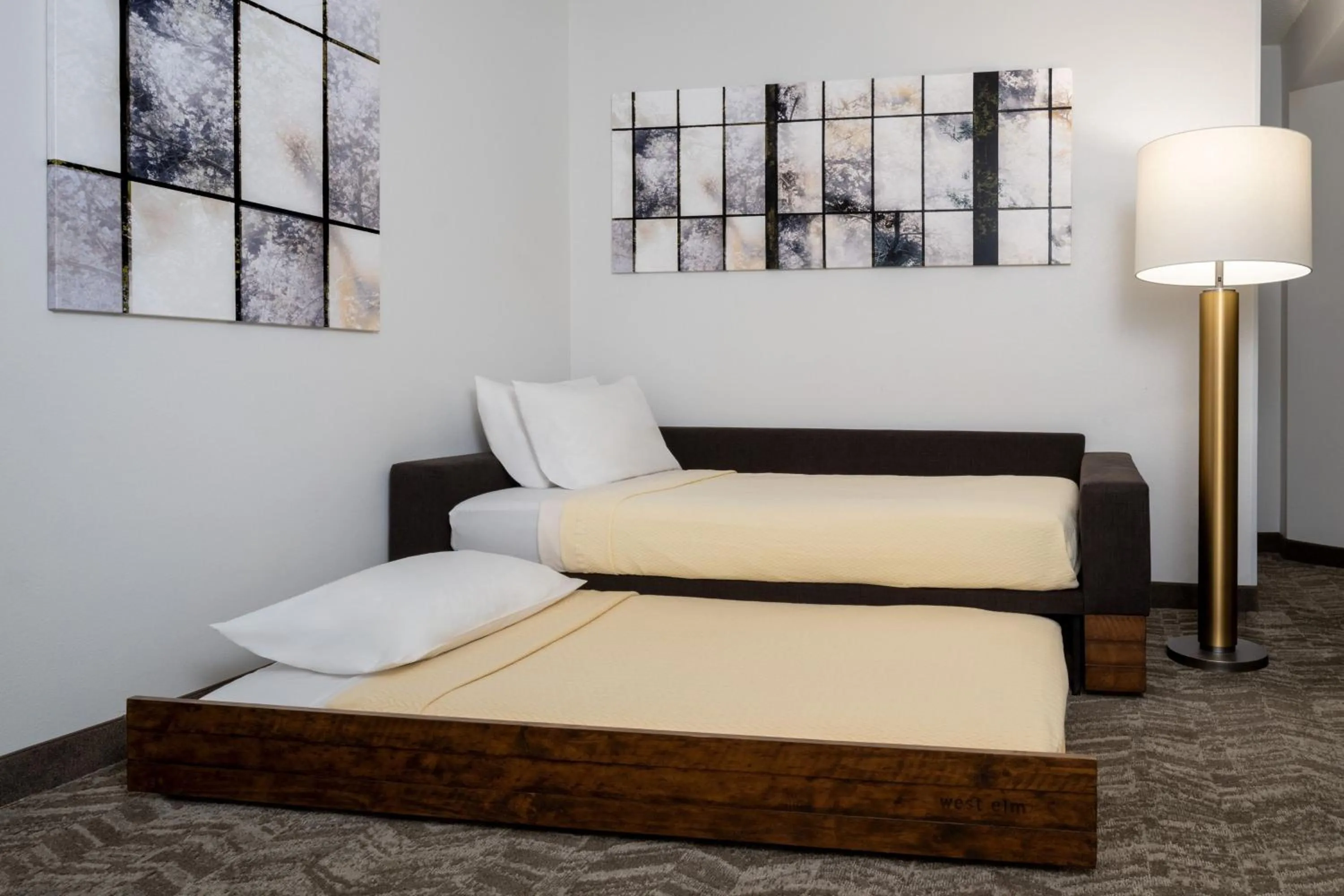 Photo of the whole room, Bed in SpringHill Suites Gainesville