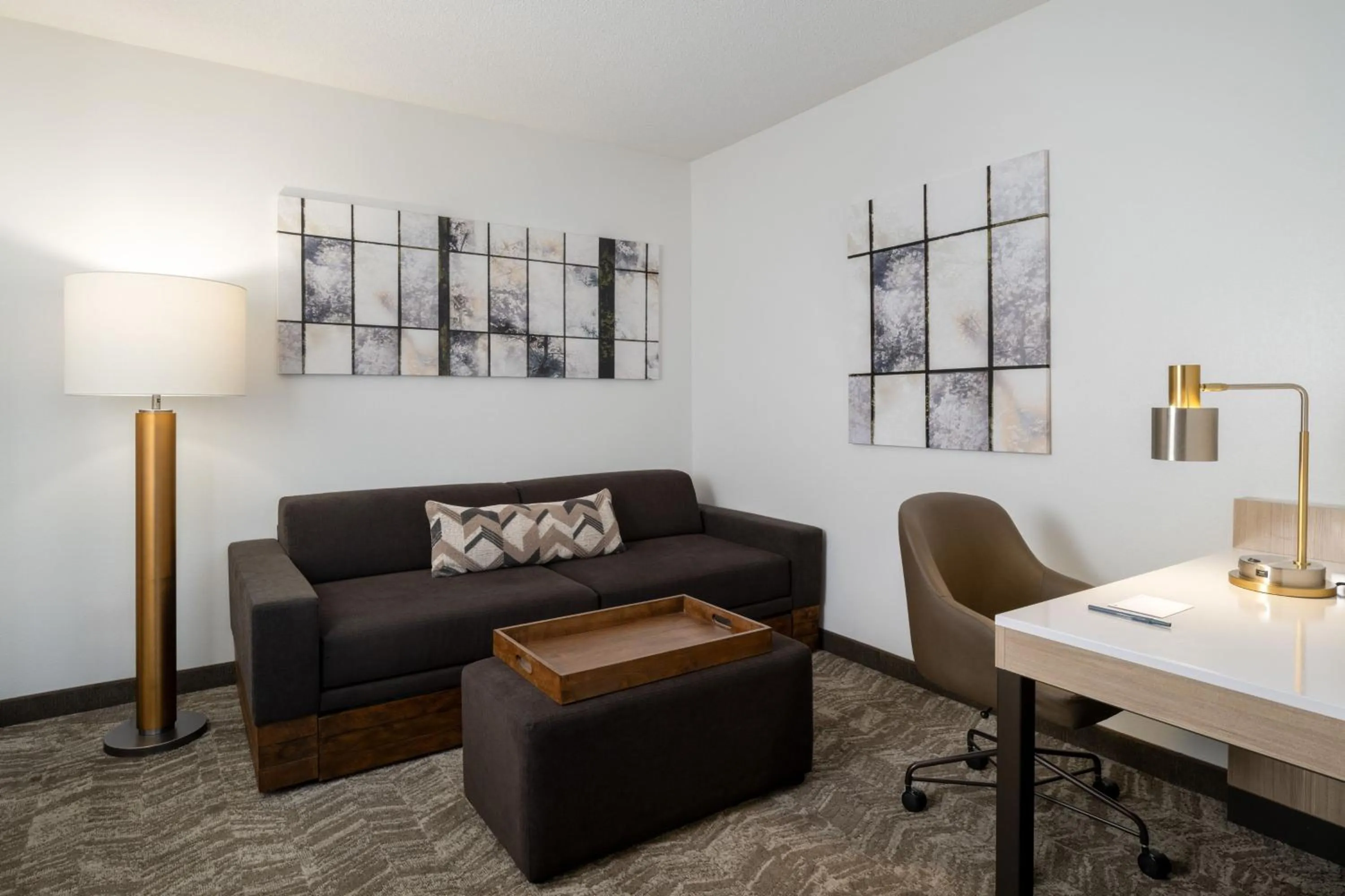 Photo of the whole room in SpringHill Suites Gainesville