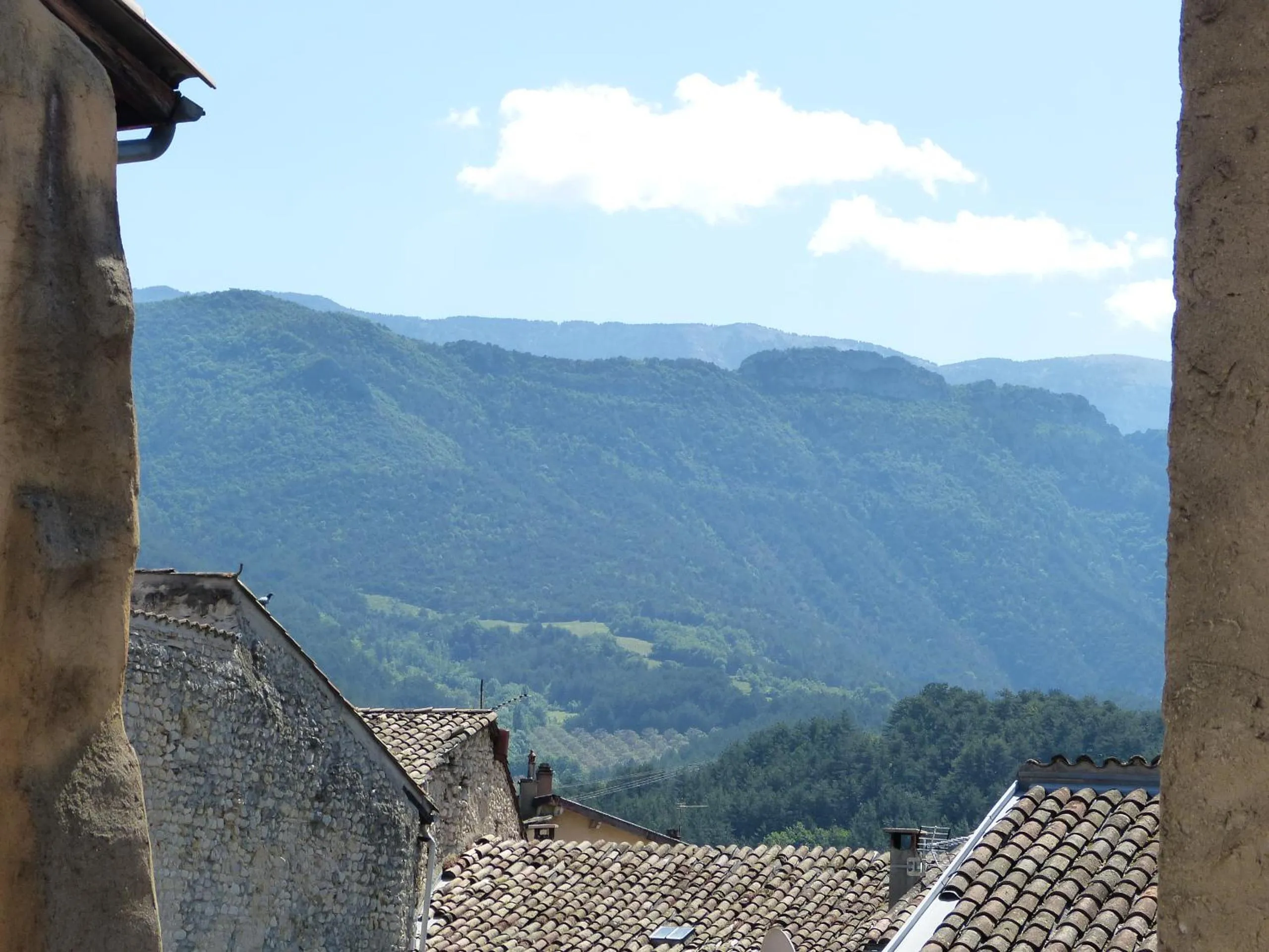 Mountain view in Hotel des Alpes