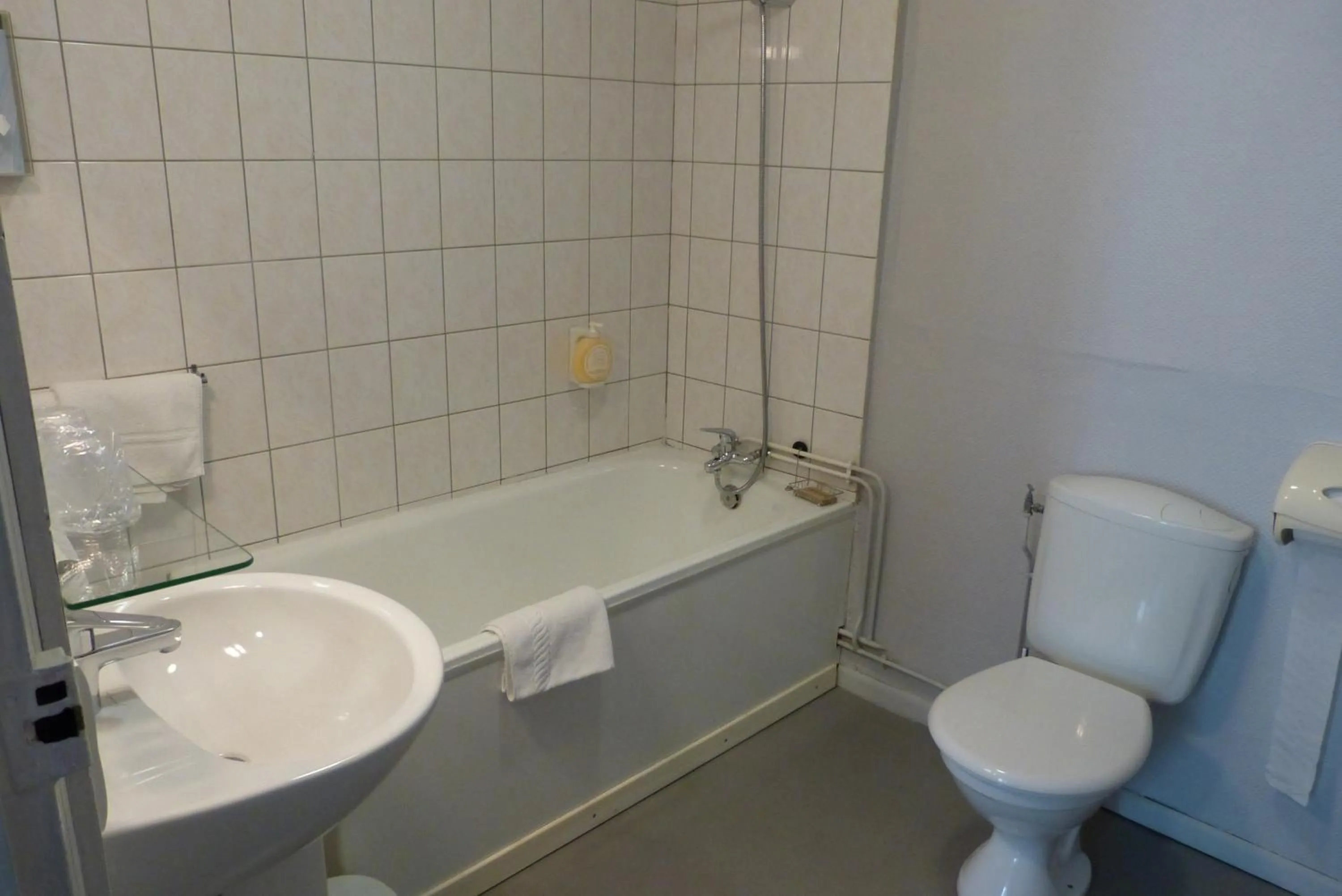 Bathroom in Hotel des Alpes