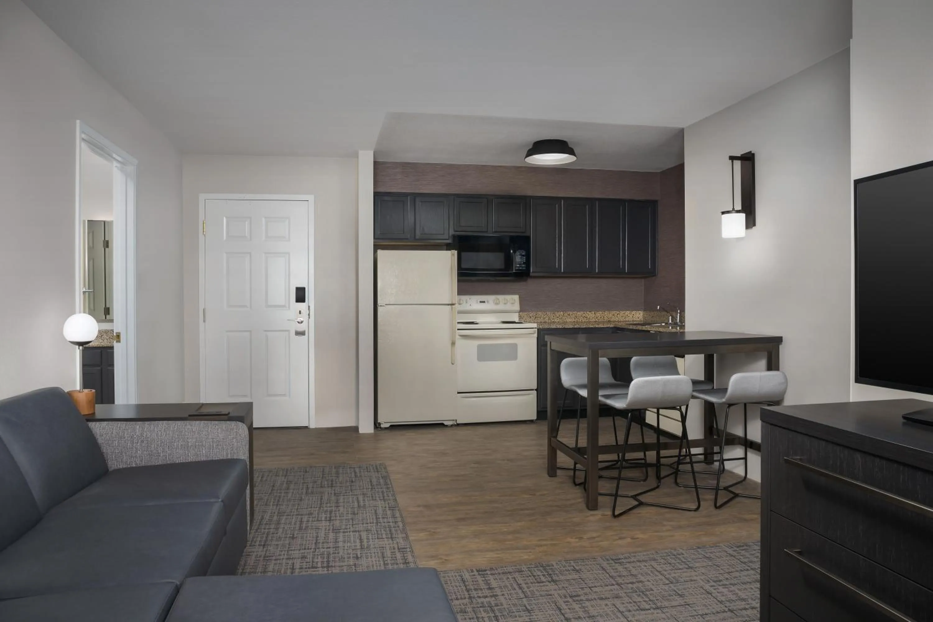 kitchen in Residence Inn Spokane East Valley