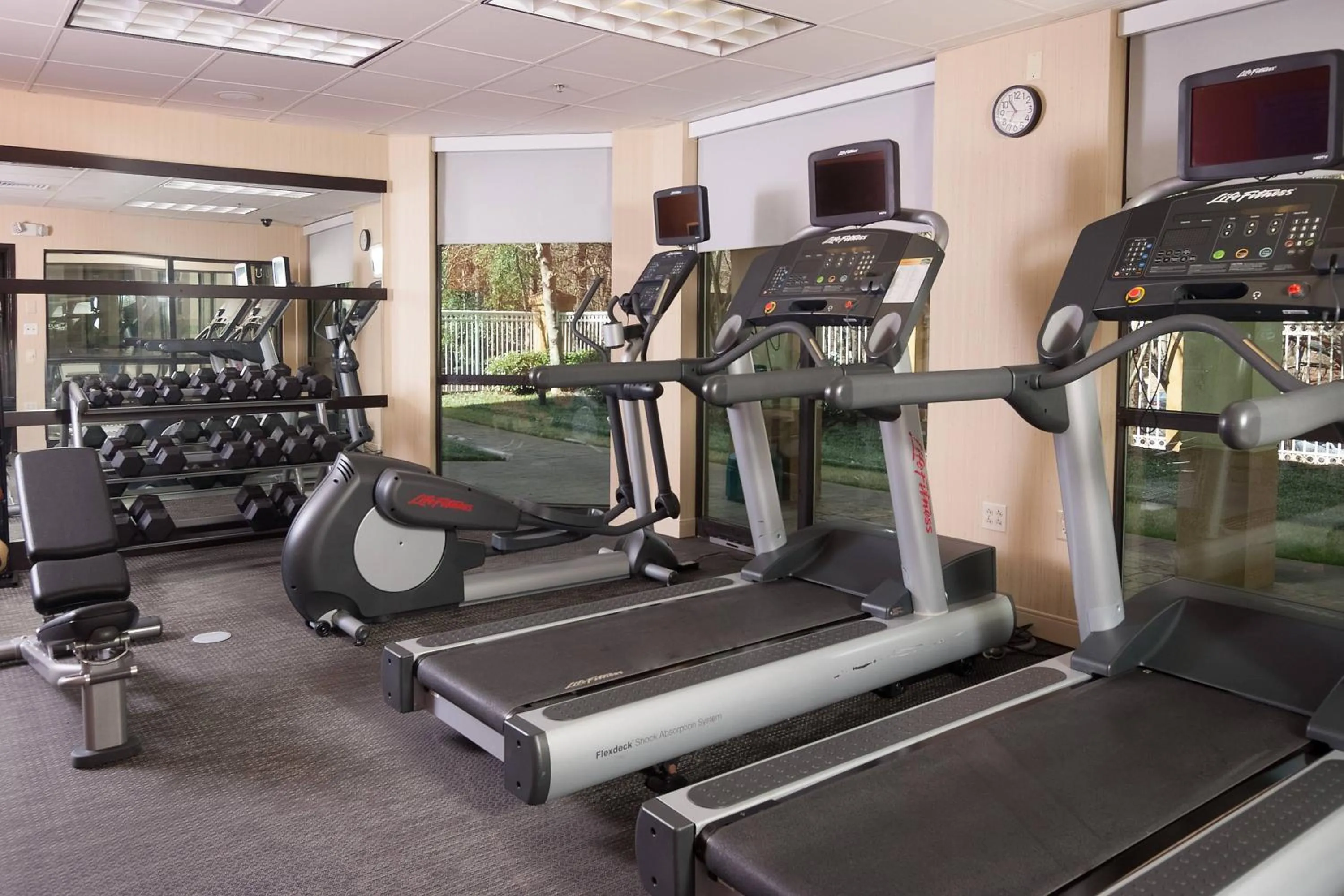 Fitness centre/facilities in Courtyard Greenville-Spartanburg Airport