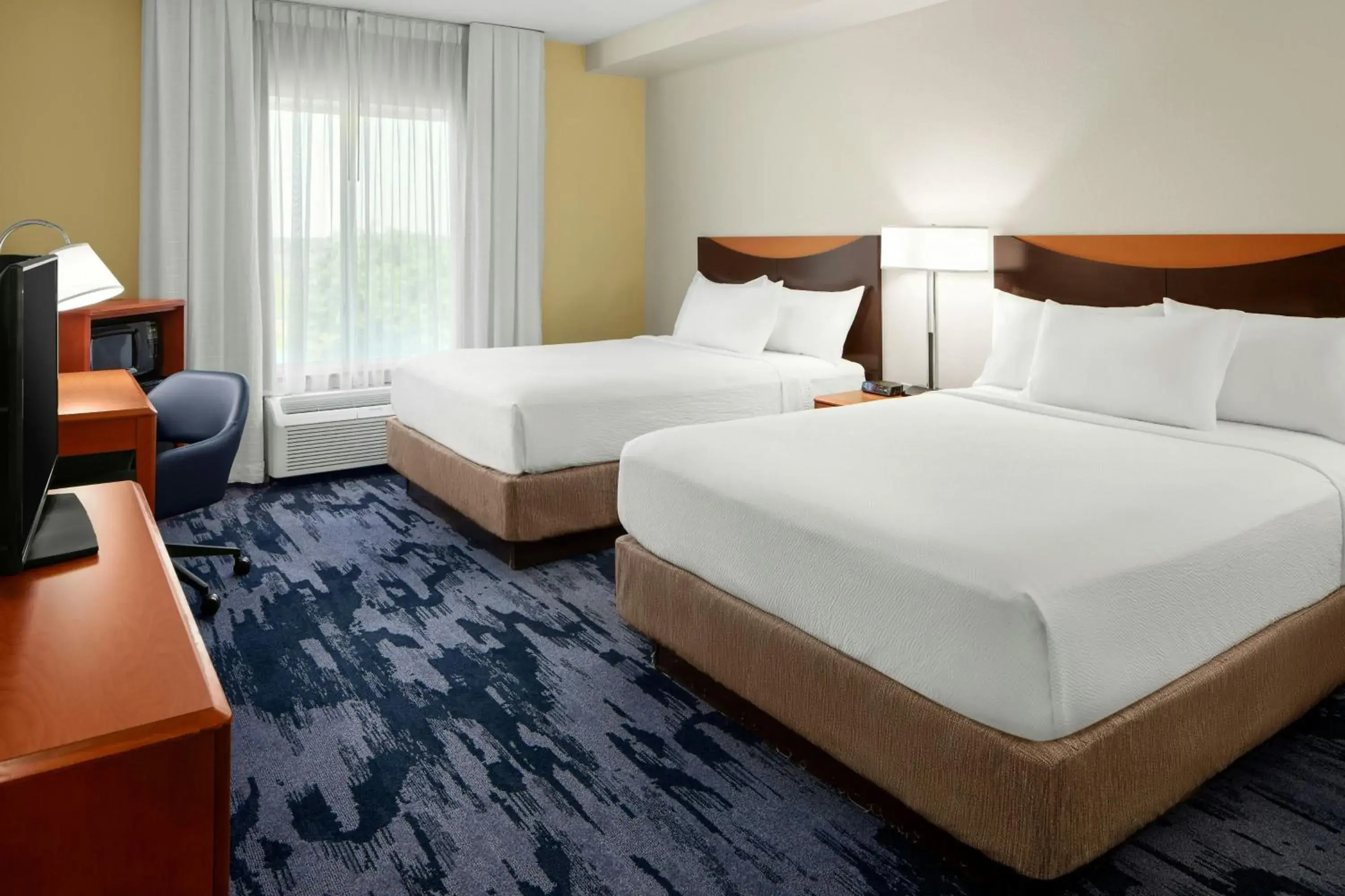 Queen Room with Two Queen Beds in Fairfield Inn & Suites by Marriott Carlisle Queen Room with Two Queen Beds in Fairfield Inn & Suites by Marriott Carlisle
