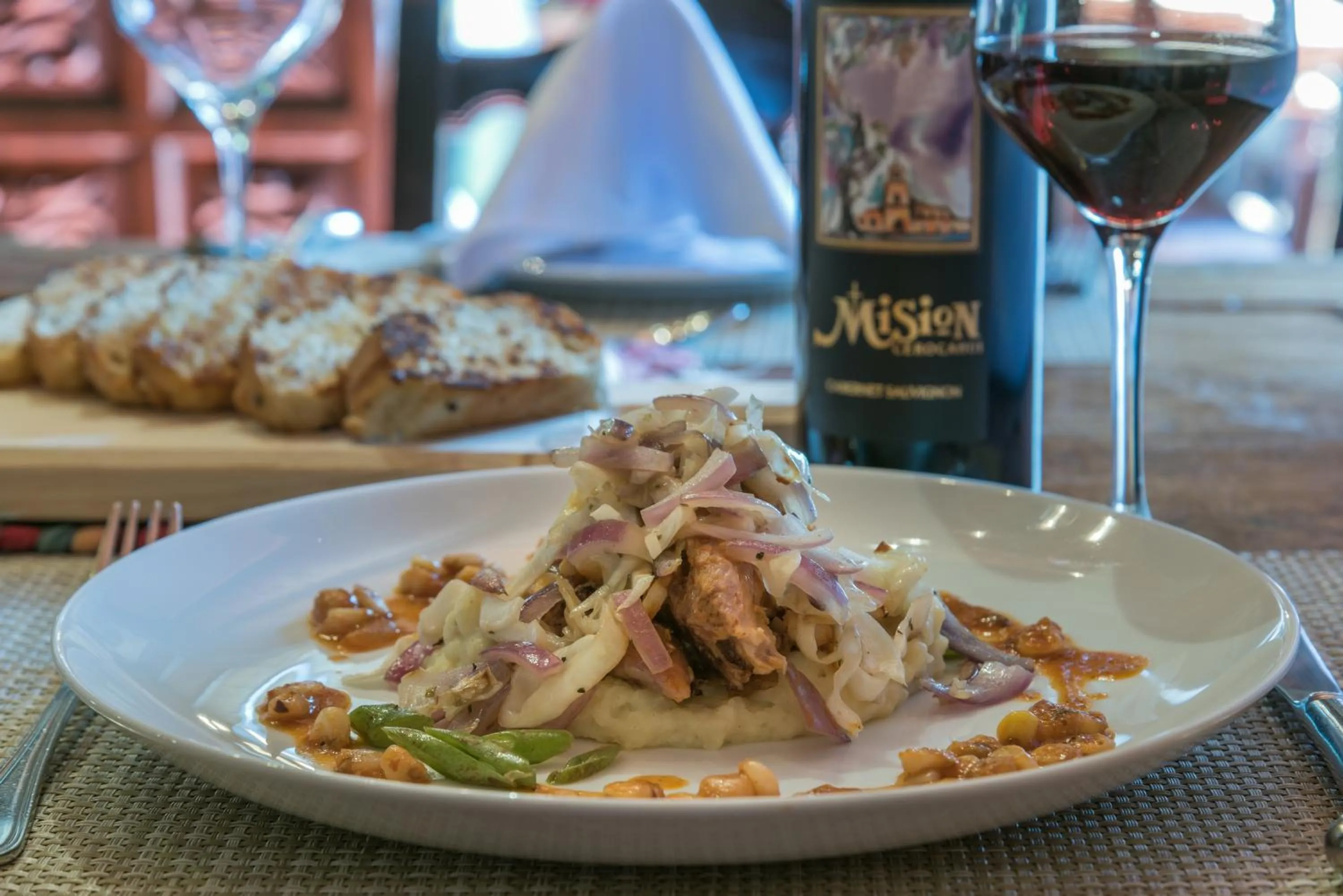 Lunch in Hotel Misión Cerocahui a Balderrama Hotel Collection