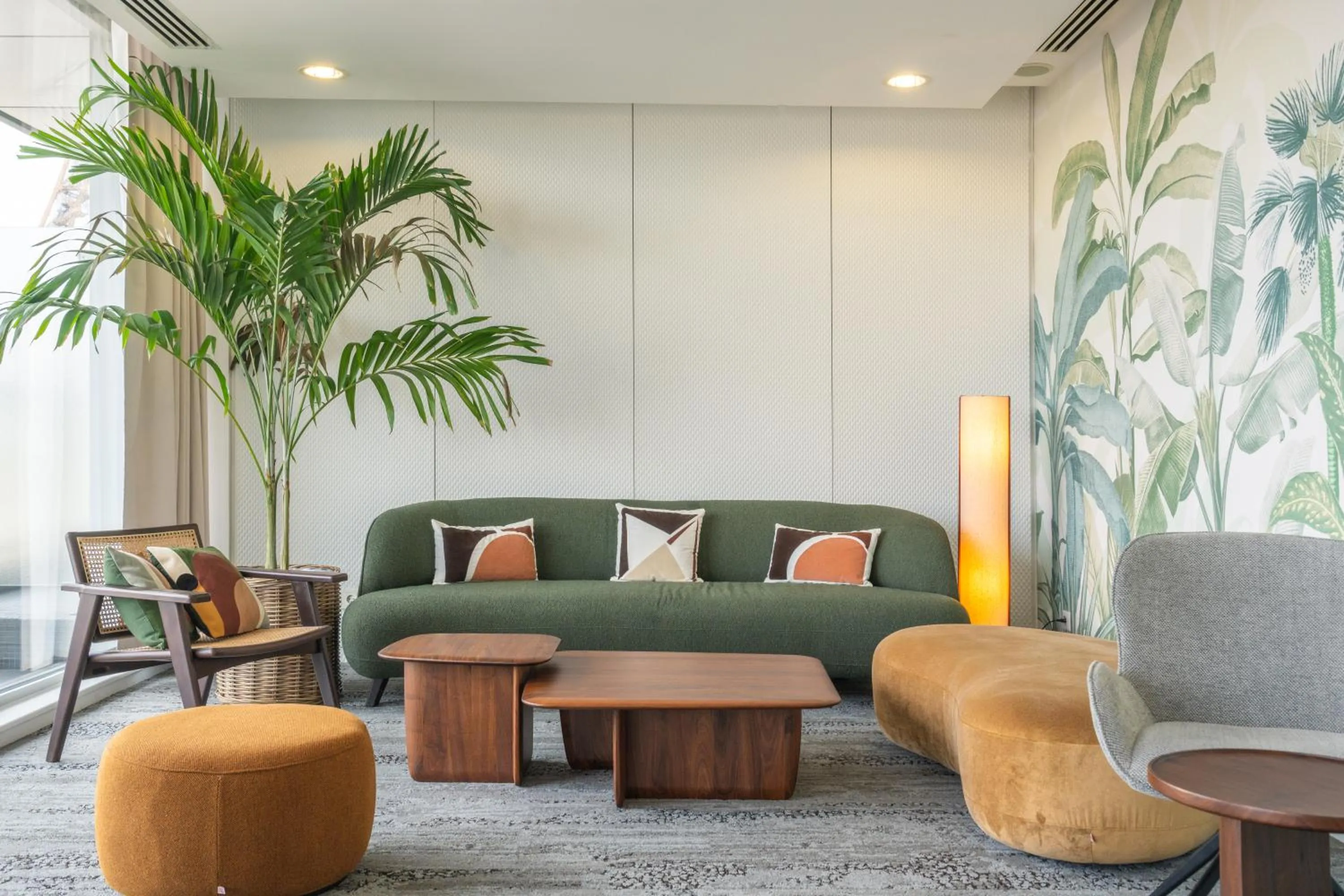 Living room in Pullman Paris Tour Eiffel