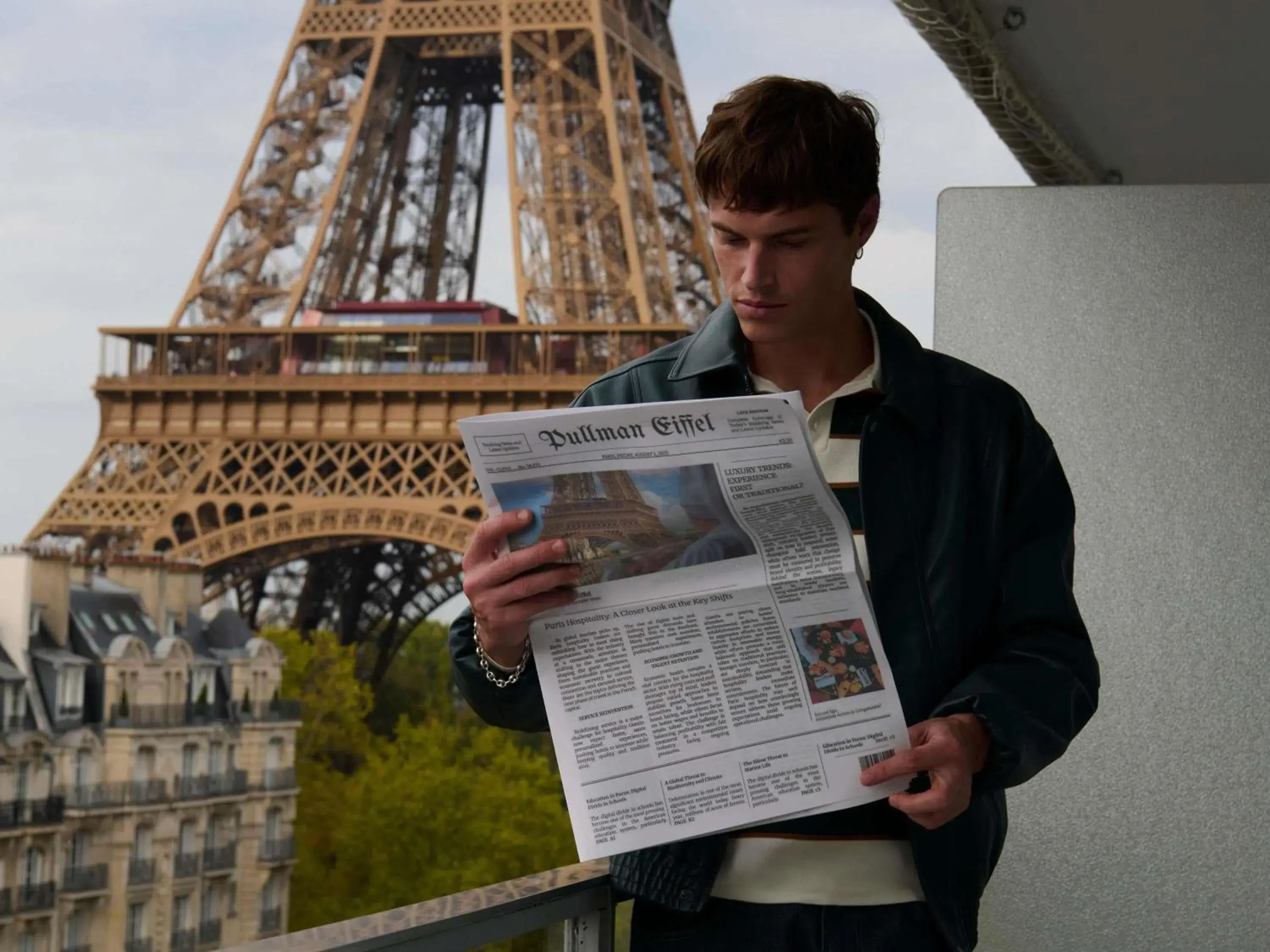 Bedroom in Pullman Paris Tour Eiffel Bedroom in Pullman Paris Tour Eiffel