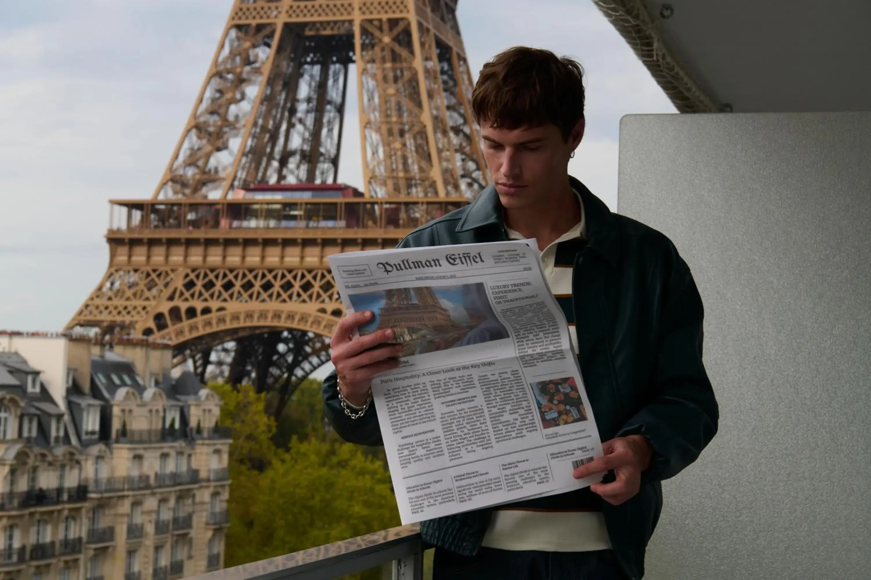 Deluxe King Room, high floor, with Sofa, Balcony and Eiffel Tower View in Pullman Paris Tour Eiffel Deluxe King Room, high floor, with Sofa, Balcony and Eiffel Tower View in Pullman Paris Tour Eiffel