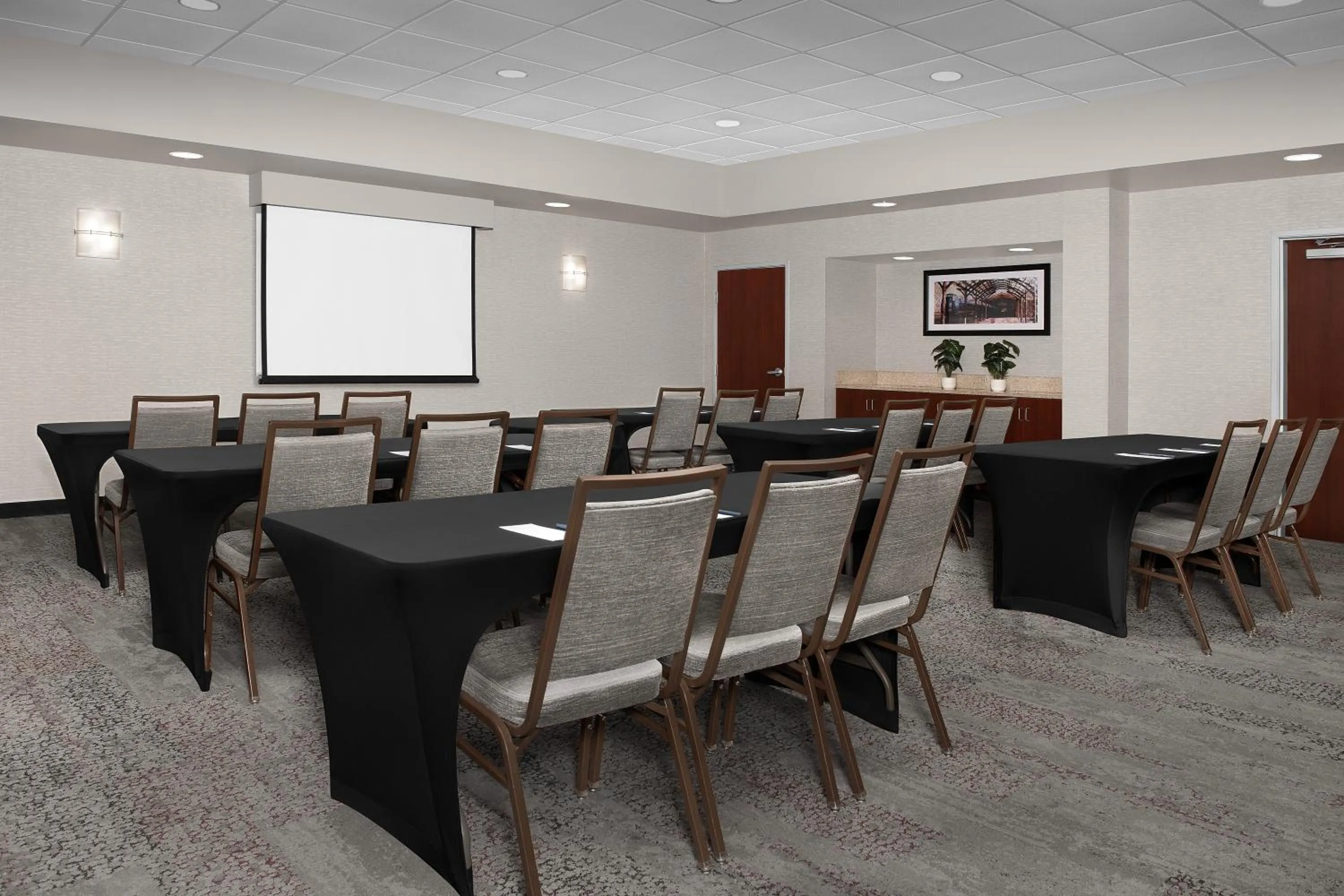 Meeting/conference room in Courtyard by Marriott Hattiesburg