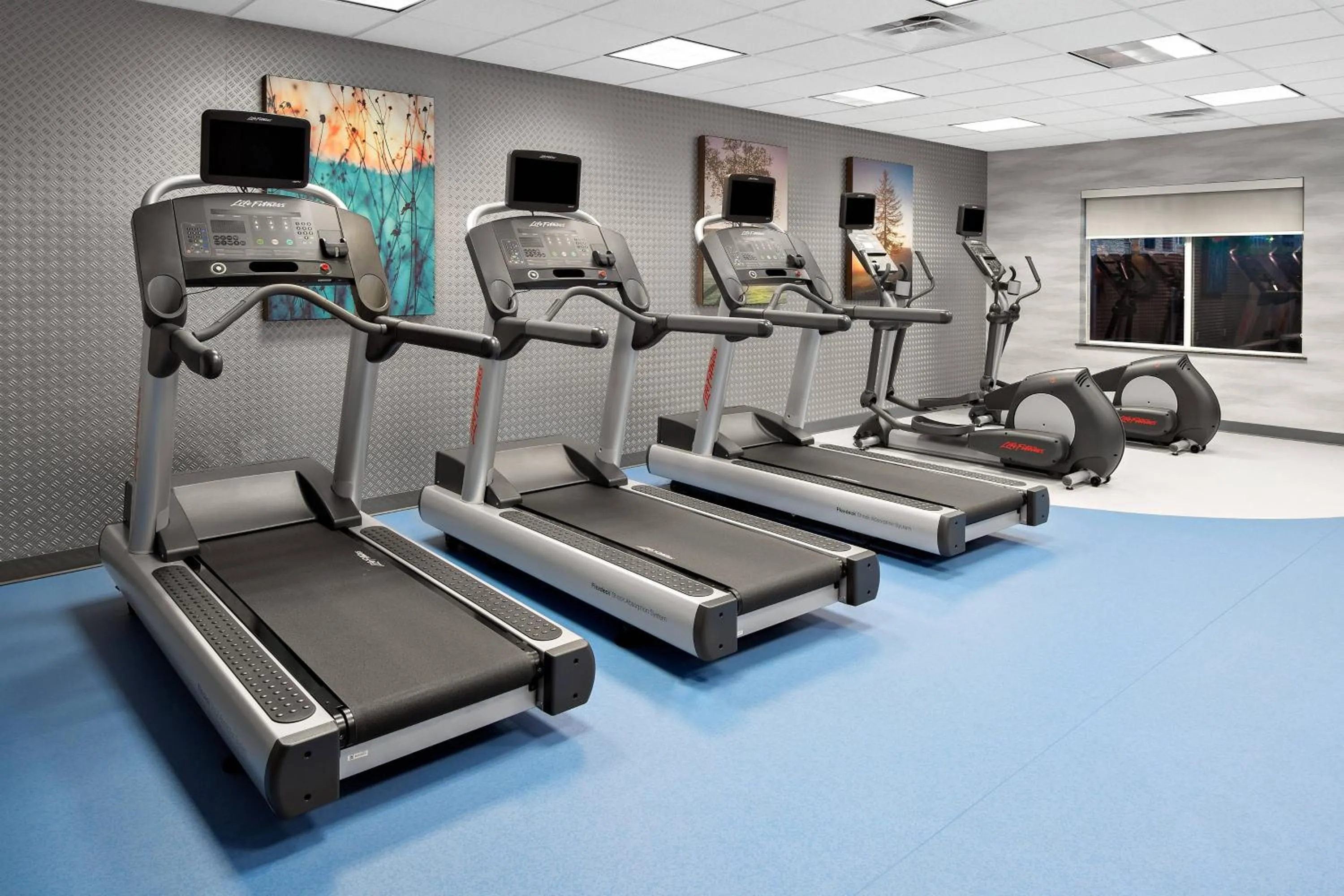 Fitness centre/facilities in Fairfield Inn & Suites by Marriott Hobbs