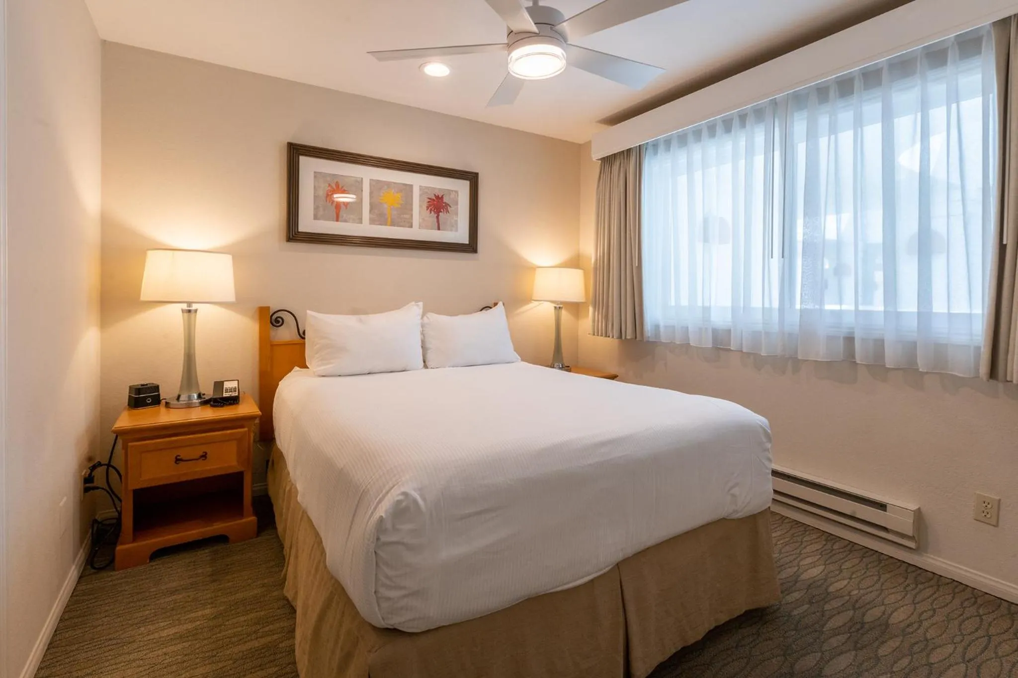 Bed in San Clemente Cove Resort