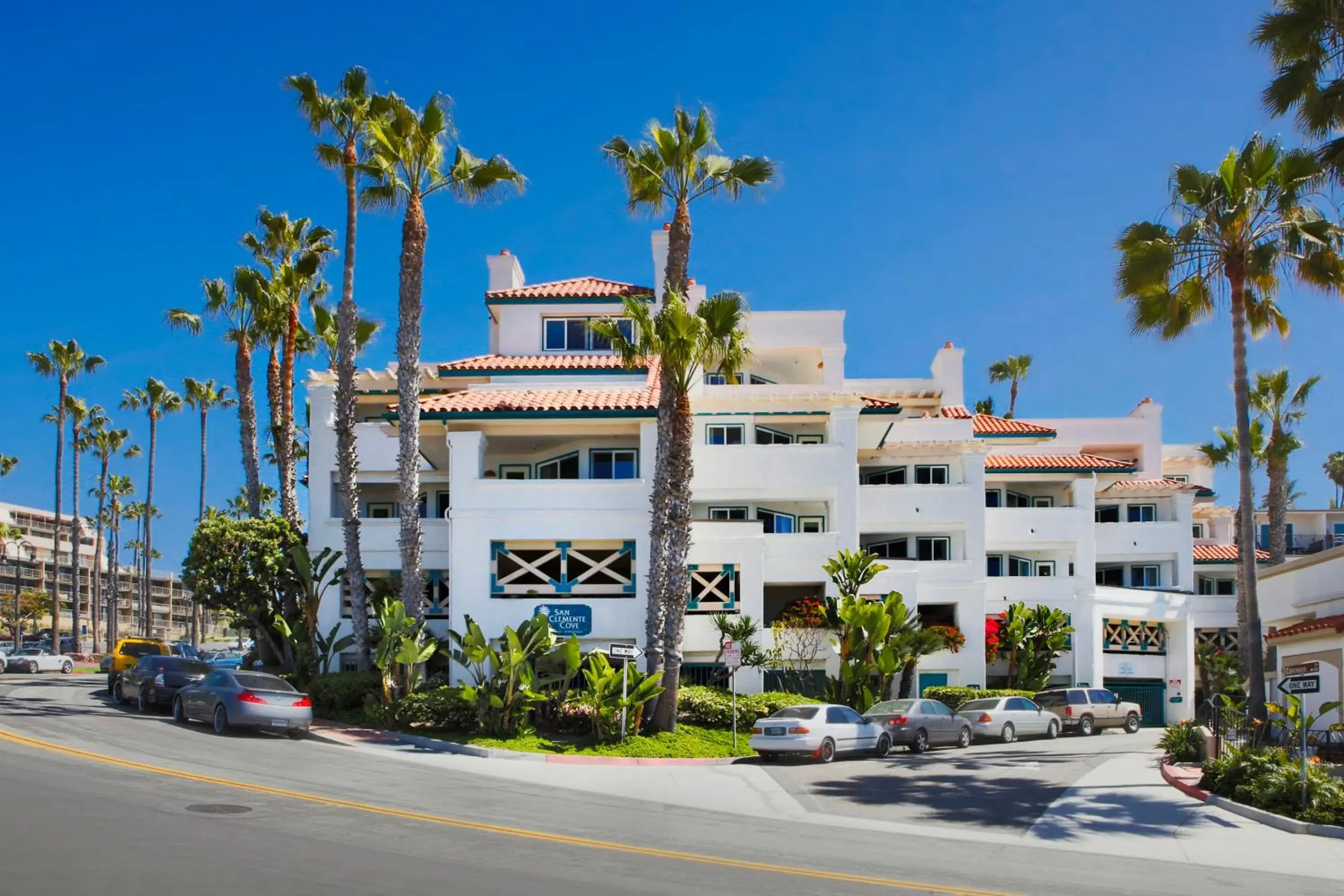 Property building in San Clemente Cove Resort Property building in San Clemente Cove Resort