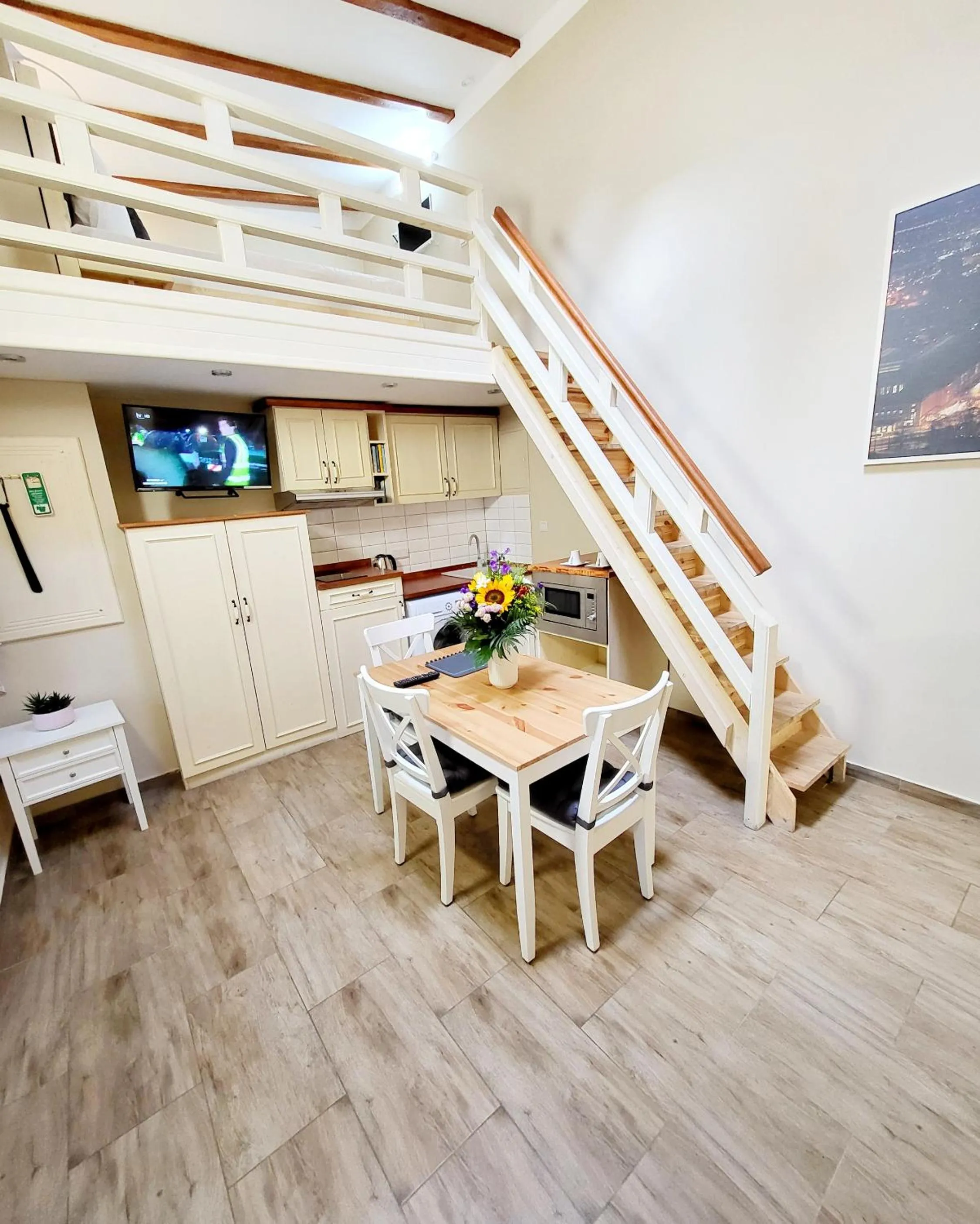 Living room in Marcel Apartments Leipzig