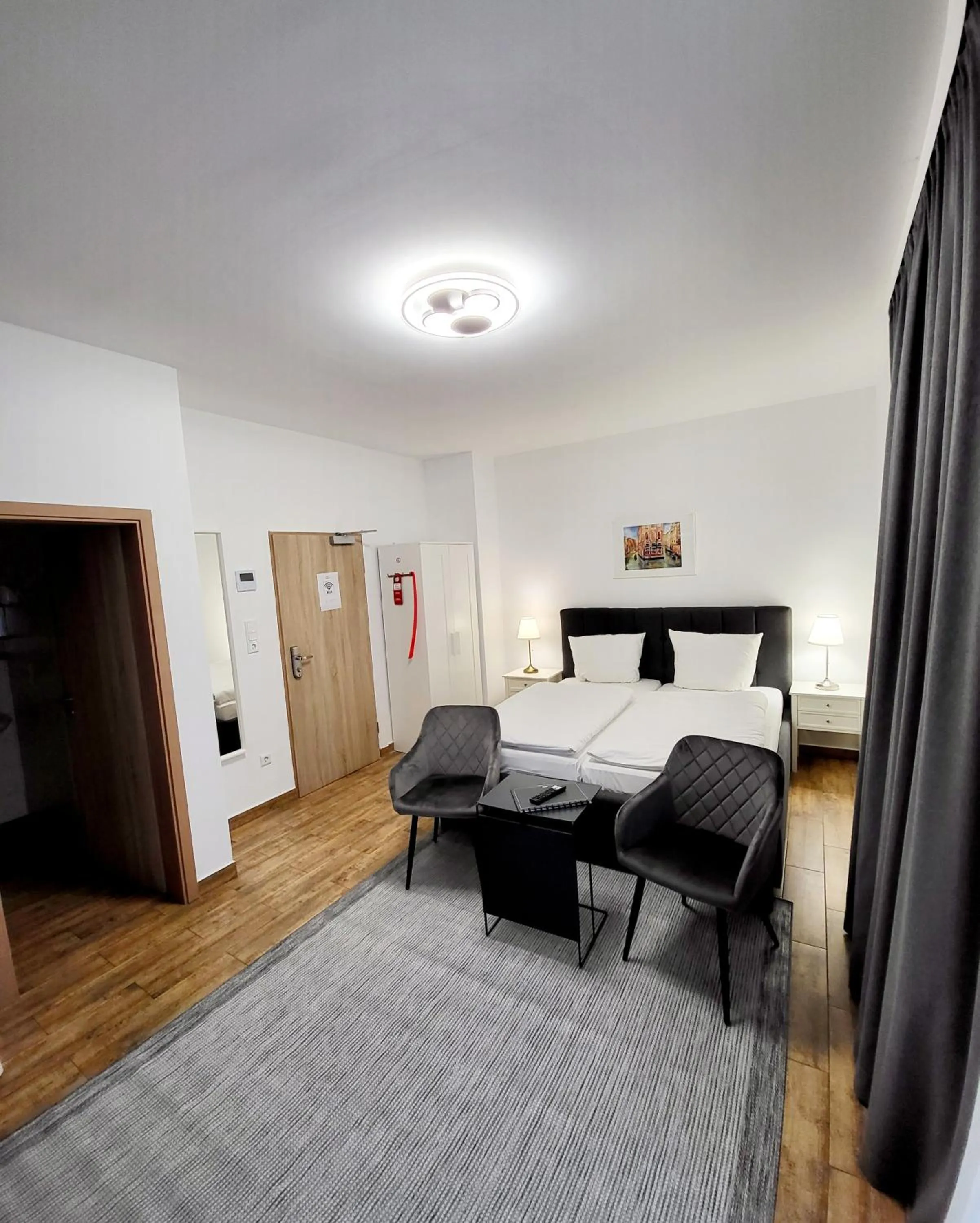 Bed in Marcel Apartments Leipzig