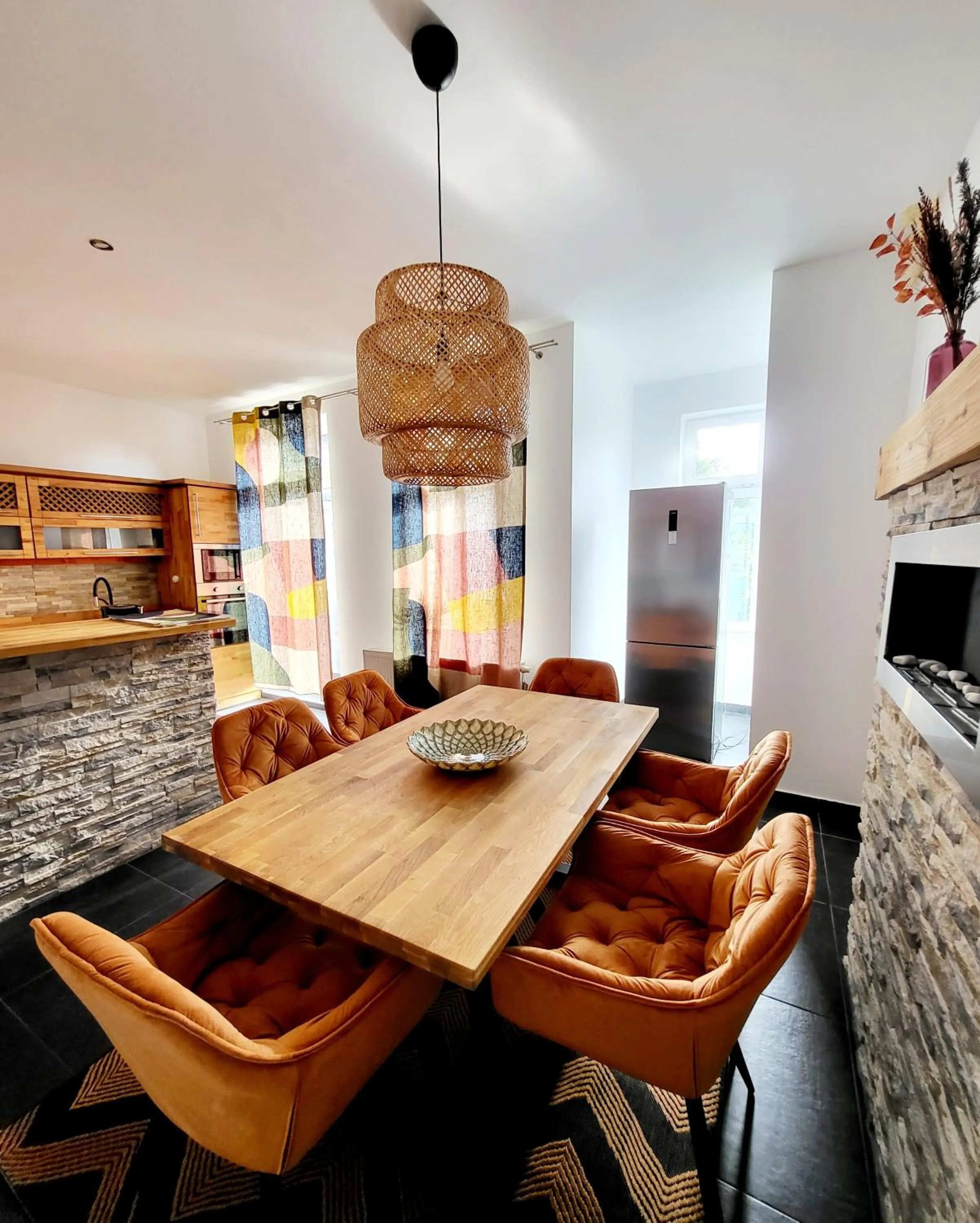 Living room in Marcel Apartments Leipzig