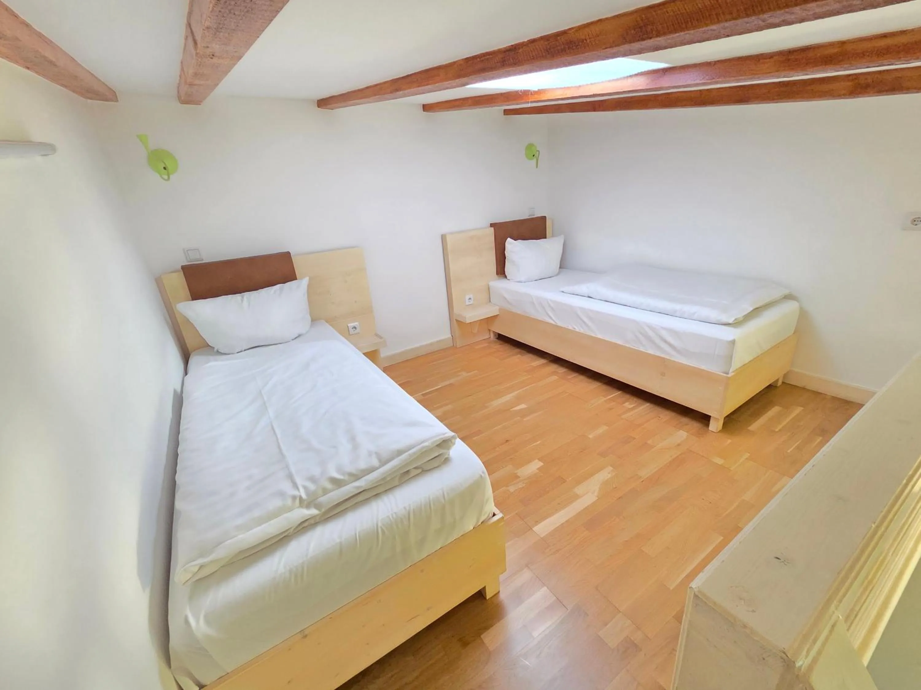 Bed in Marcel Apartments Leipzig