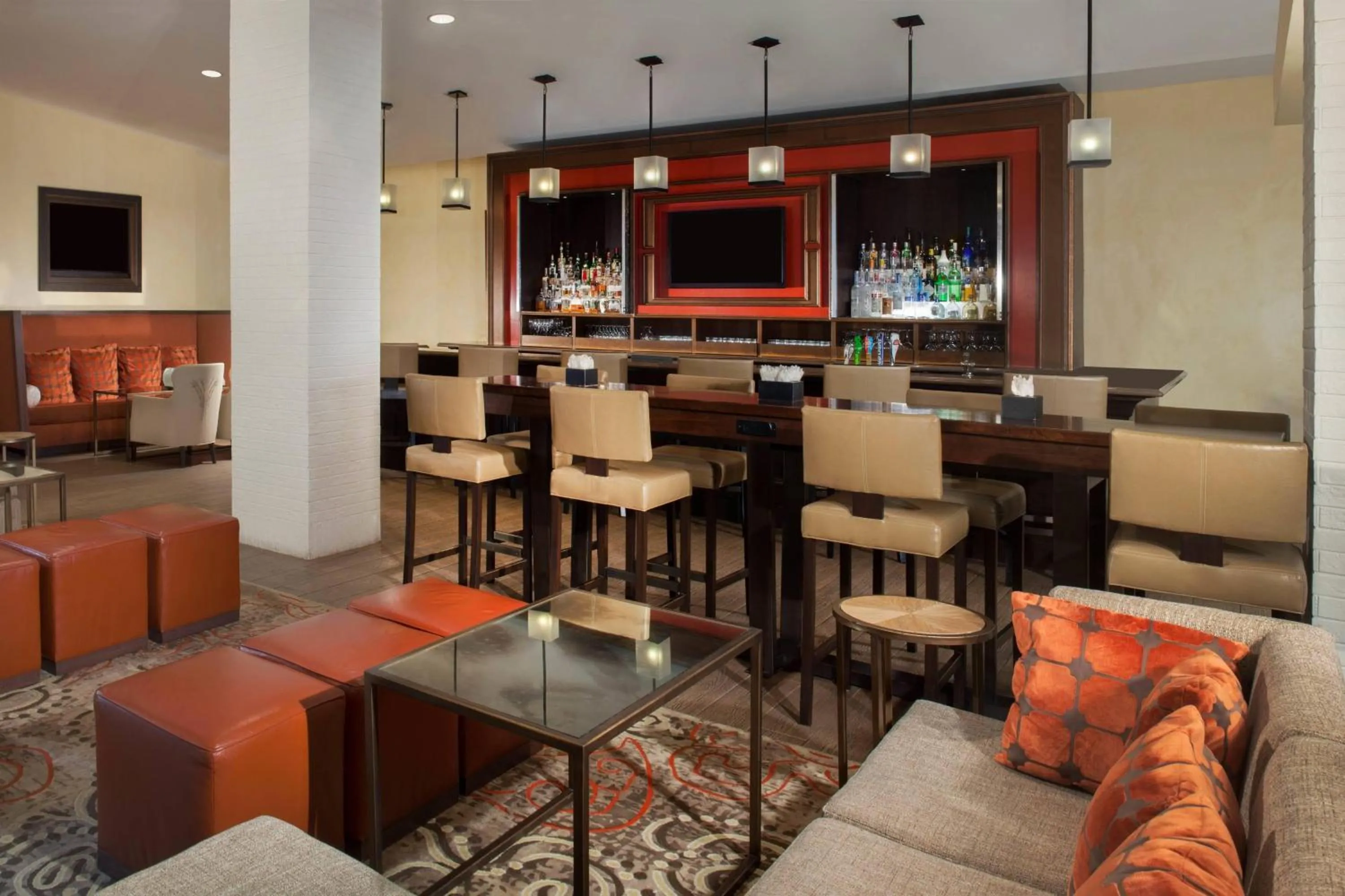 Lounge or bar in Houston Marriott Sugar Land