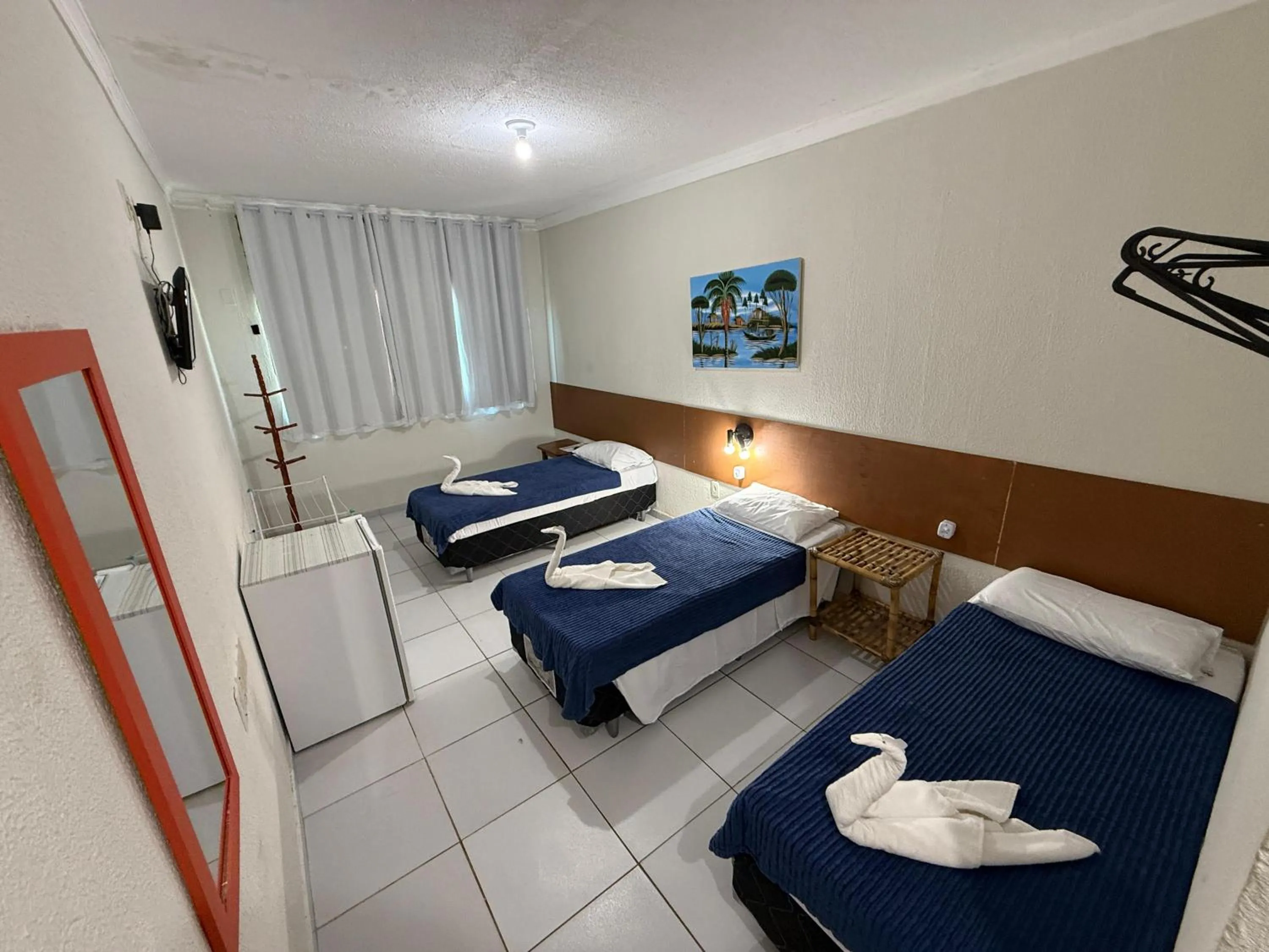 Bed in Pousada Sal e Mar Maracaipe