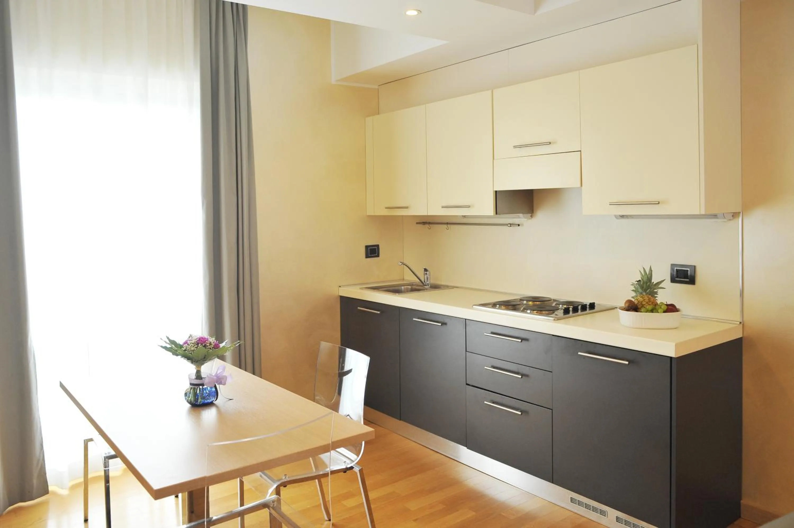 Kitchen or kitchenette in Palace Hotel Zingonia