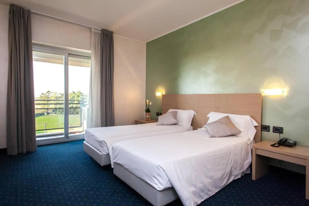 Bed in Palace Hotel Zingonia