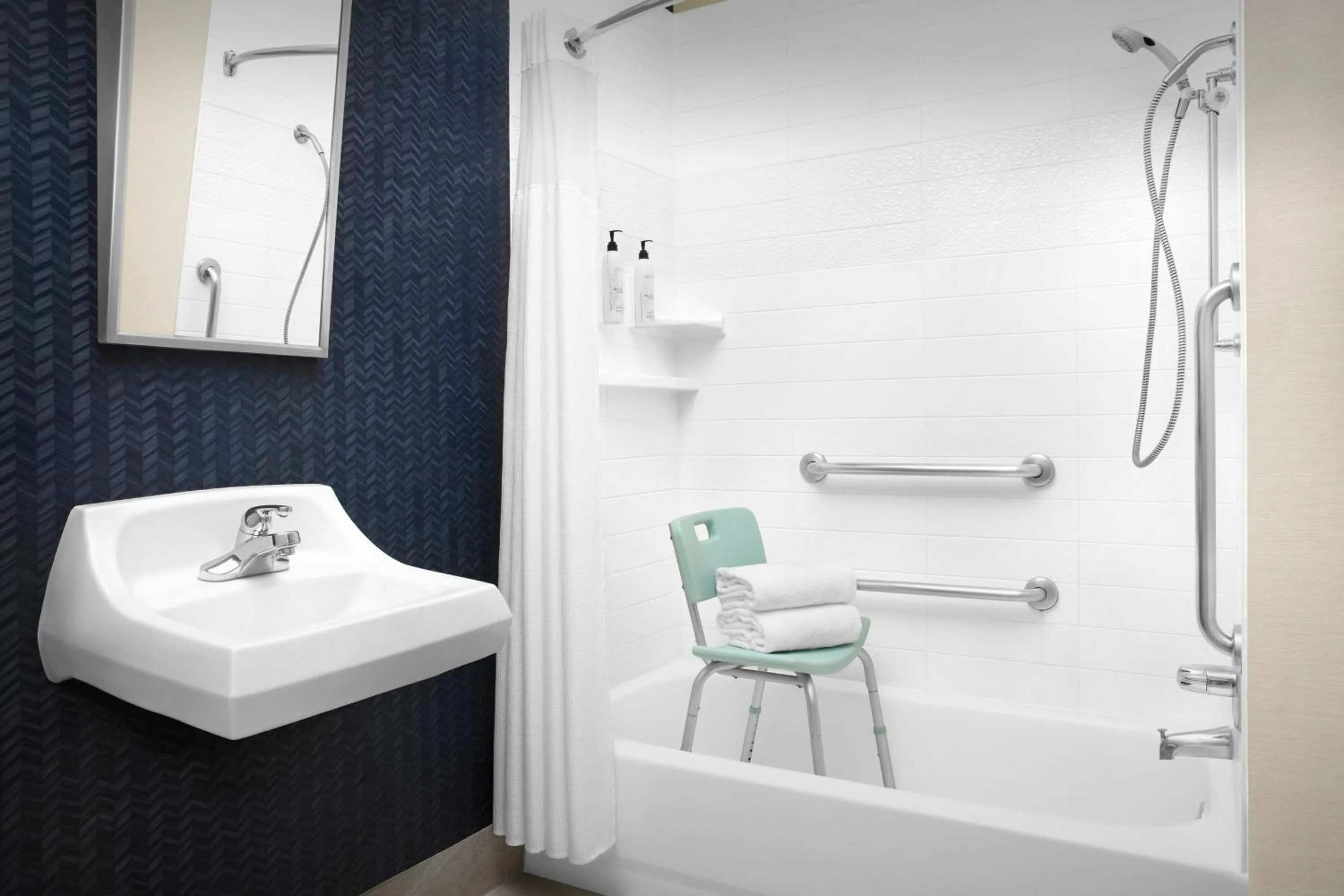 Bathroom in Fairfield Inn & Suites Dulles Airport