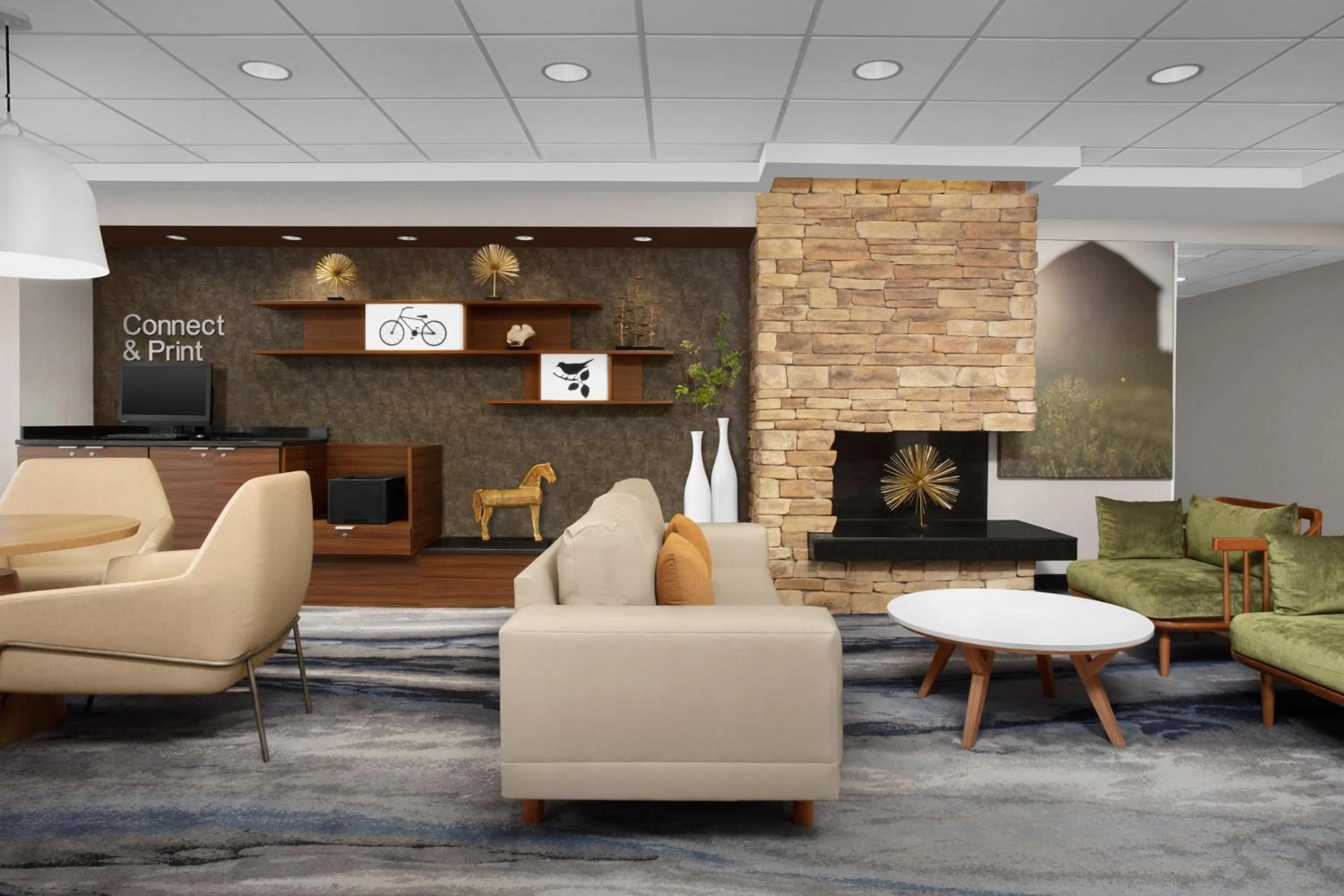 Lobby or reception in Fairfield Inn & Suites Dulles Airport